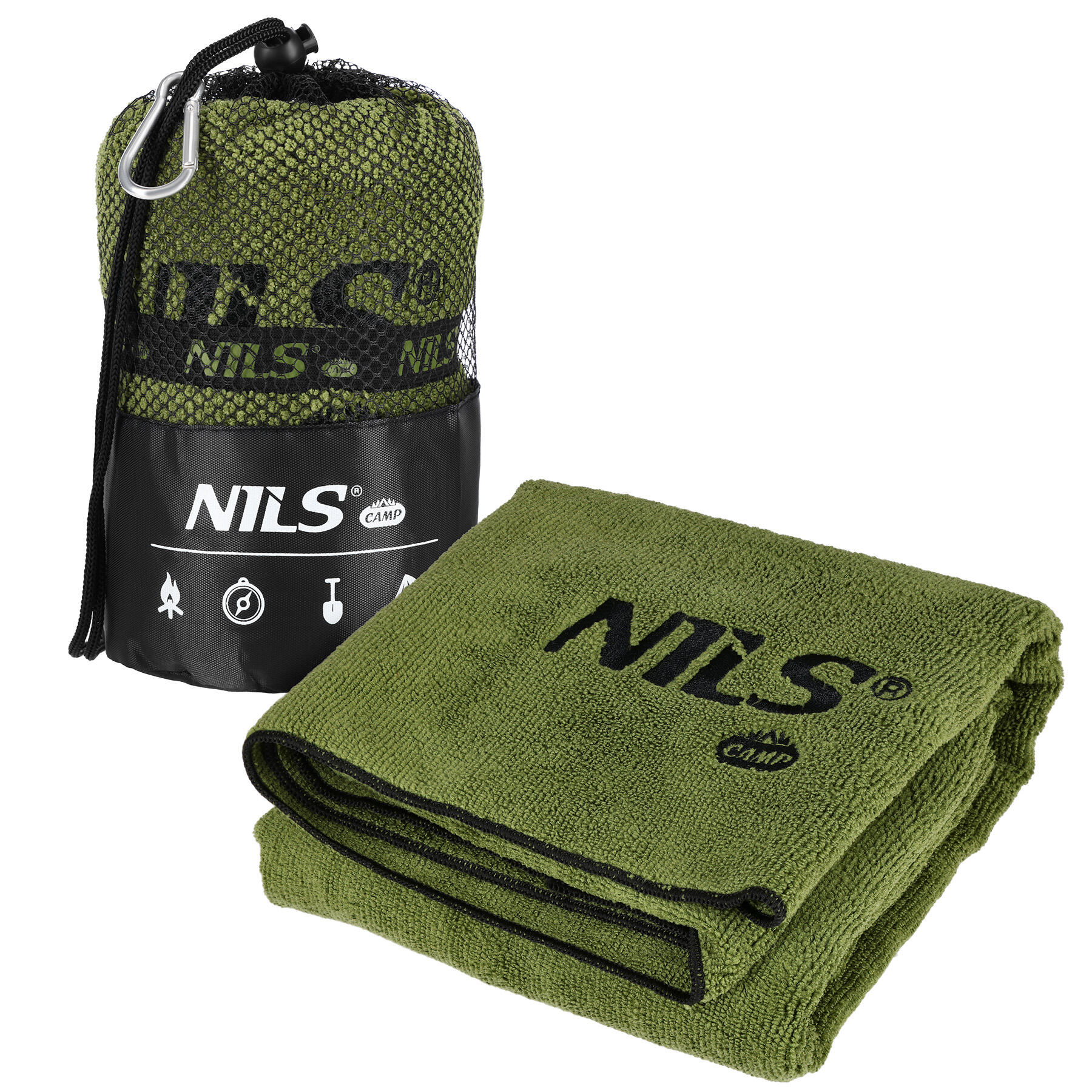 Ręcznik z mikrofibry 120x60 cm NCR15 Nils Camp