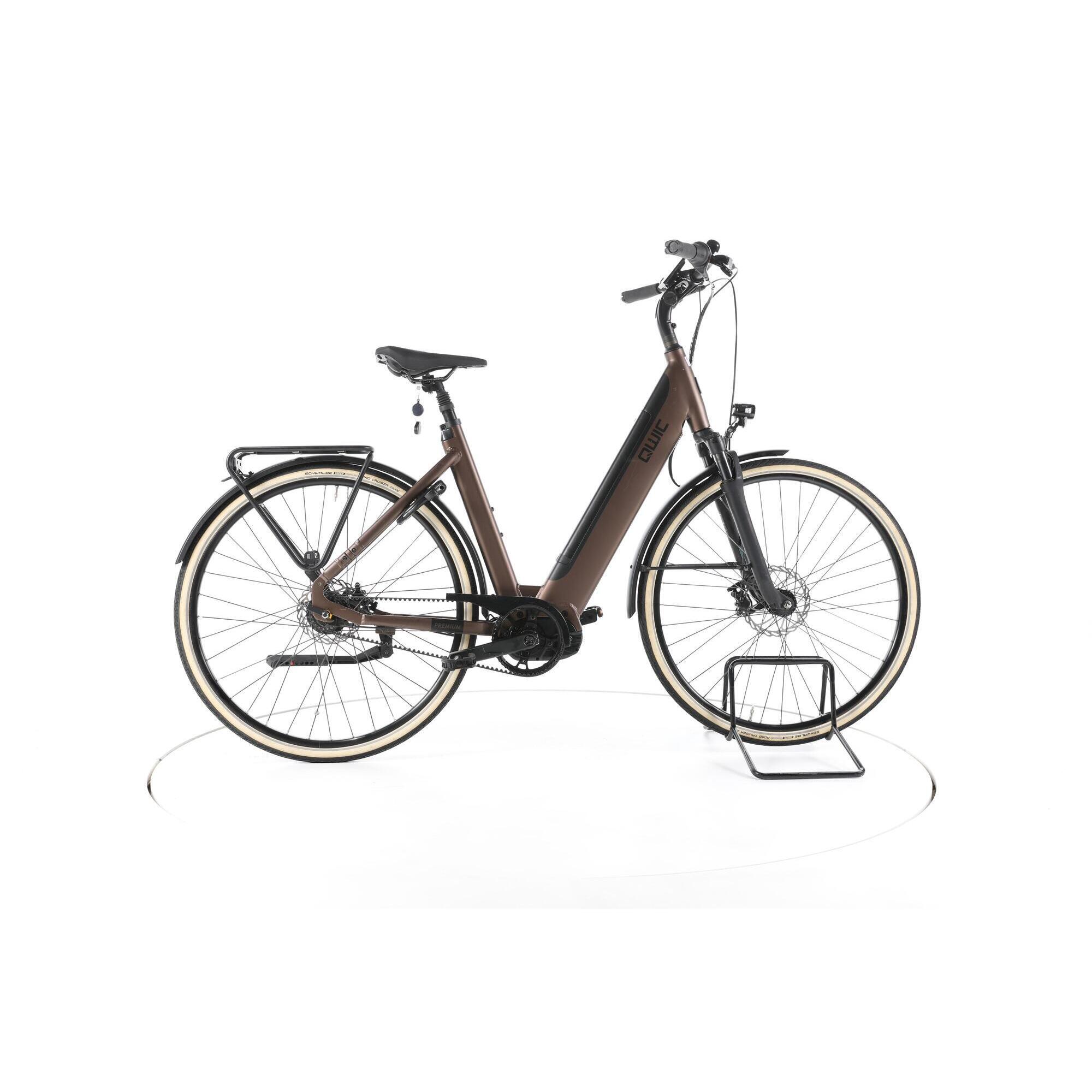 Second Life - QWIC Premium i MN7+ City E-Bike Niska rama - Bardzo dobry stan