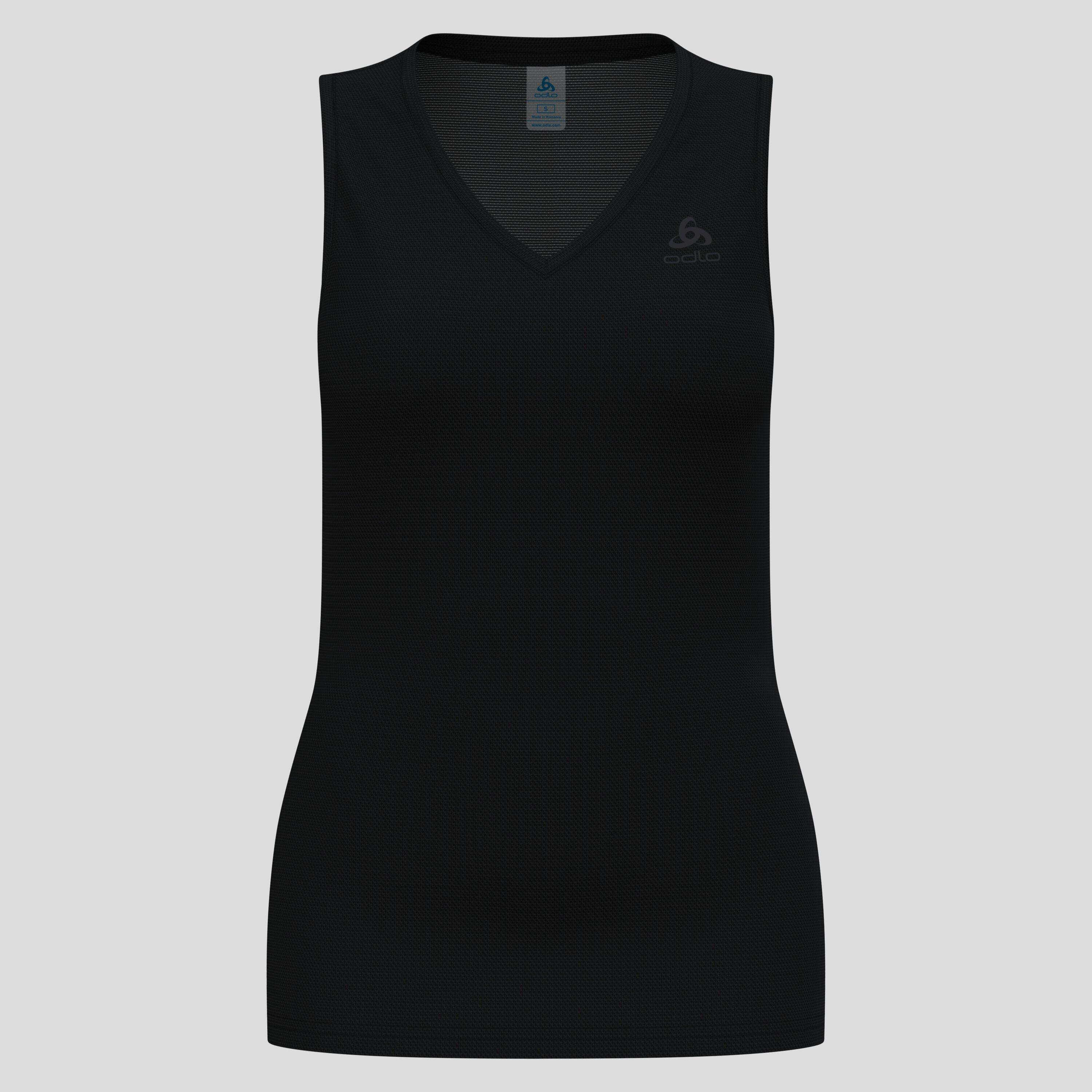 Koszulka sportowa damska Odlo BL TOP v-neck singlet ACTIVE F-DRY LIGHT