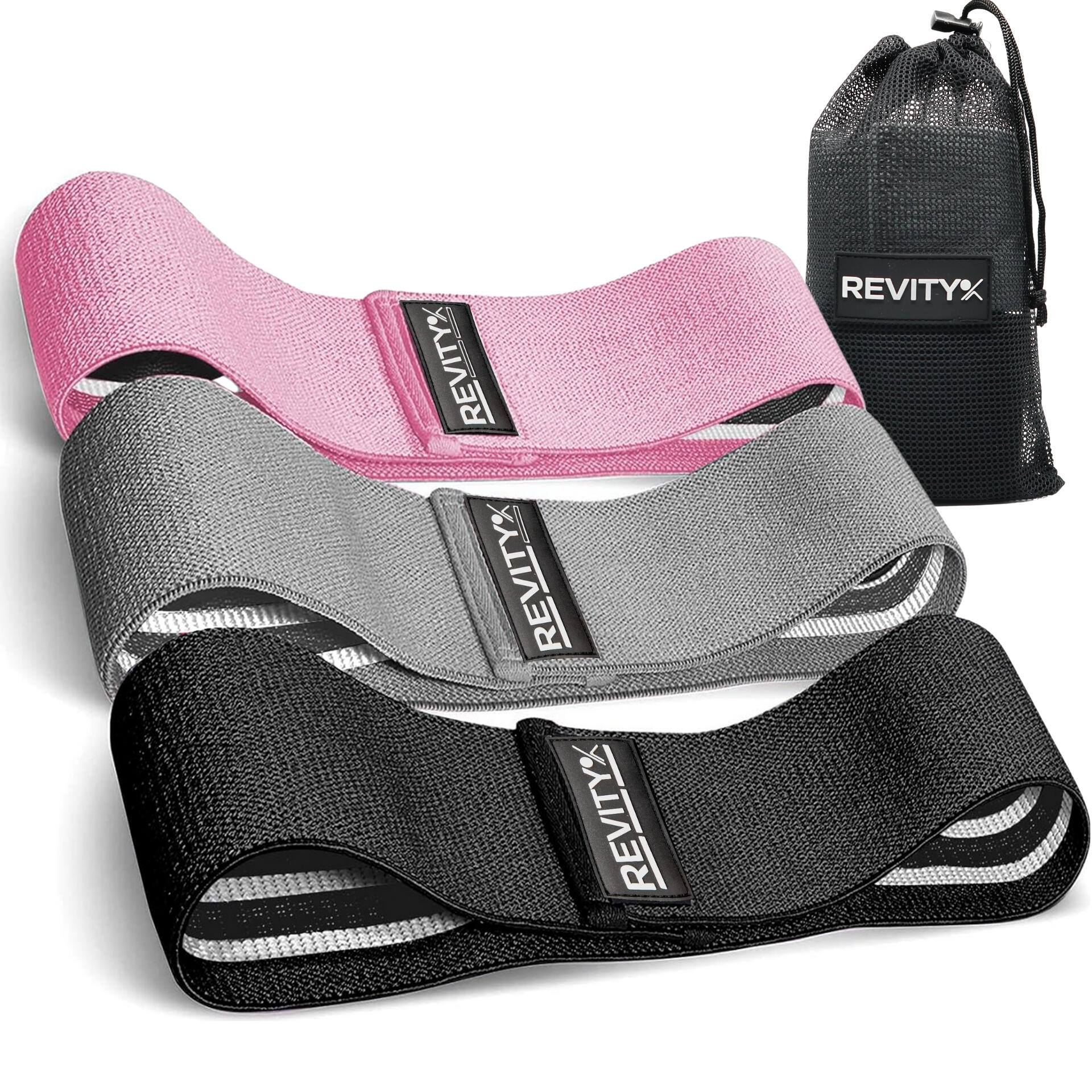 Gumy taśmy oporowe materiałowe do ćwiczeń FLEX Hip Bands