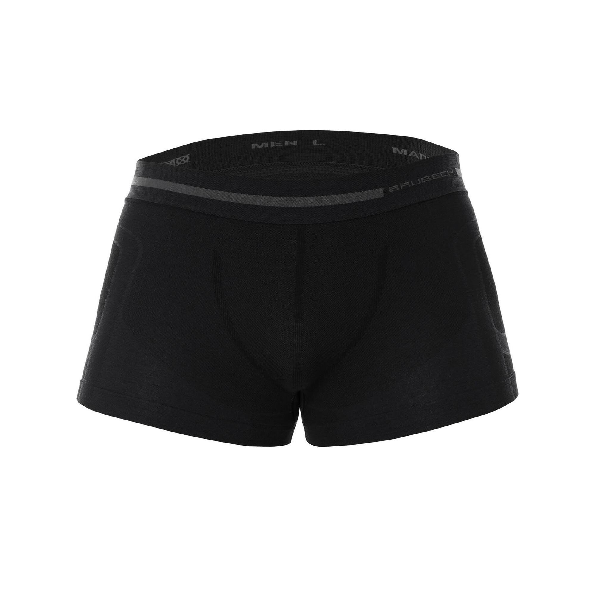 Bokserki męskie plus size Brubec COMFORT WOOL