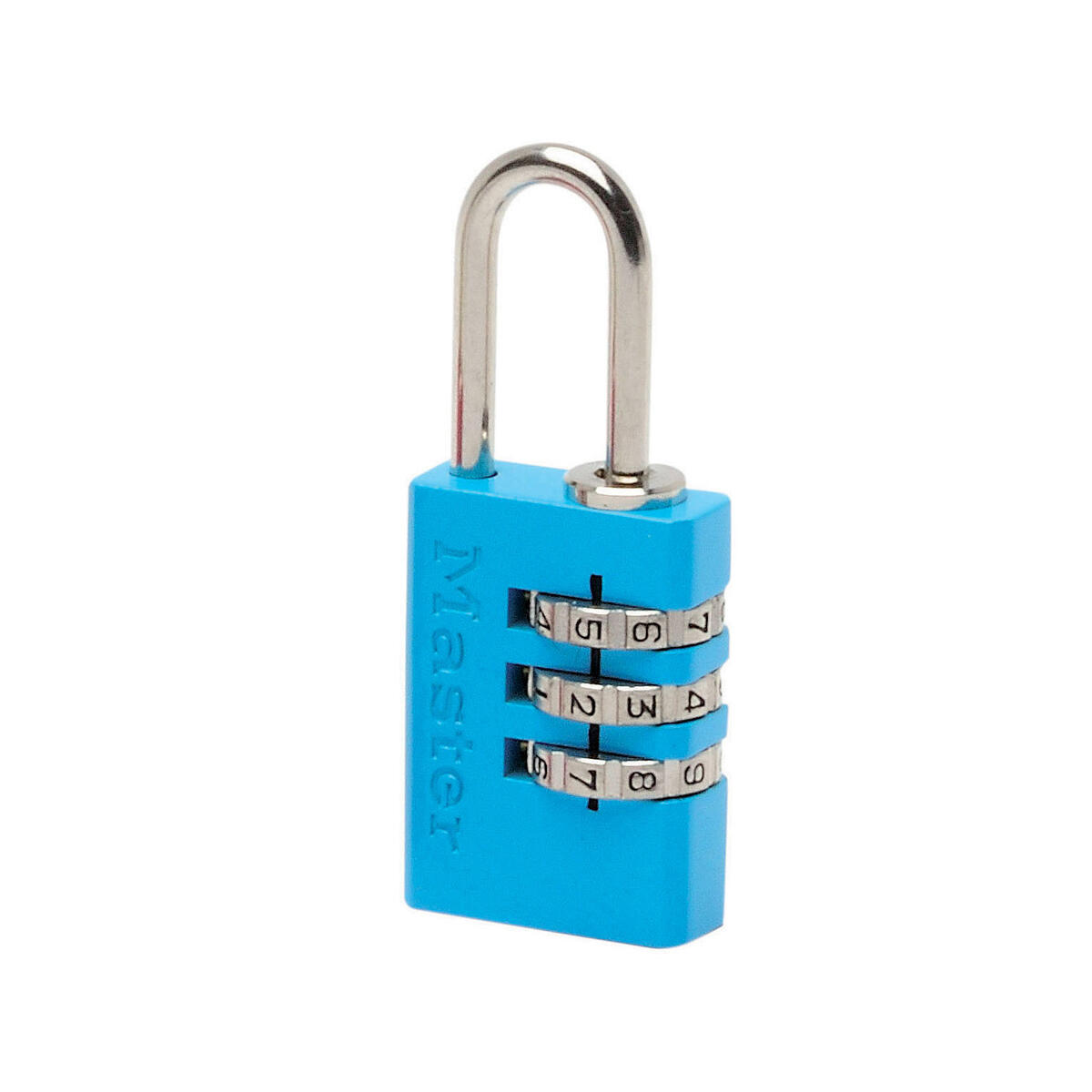 Kłódka na szyfr Master Lock 7620EURDCOLCC z aluminium, kolor losowy