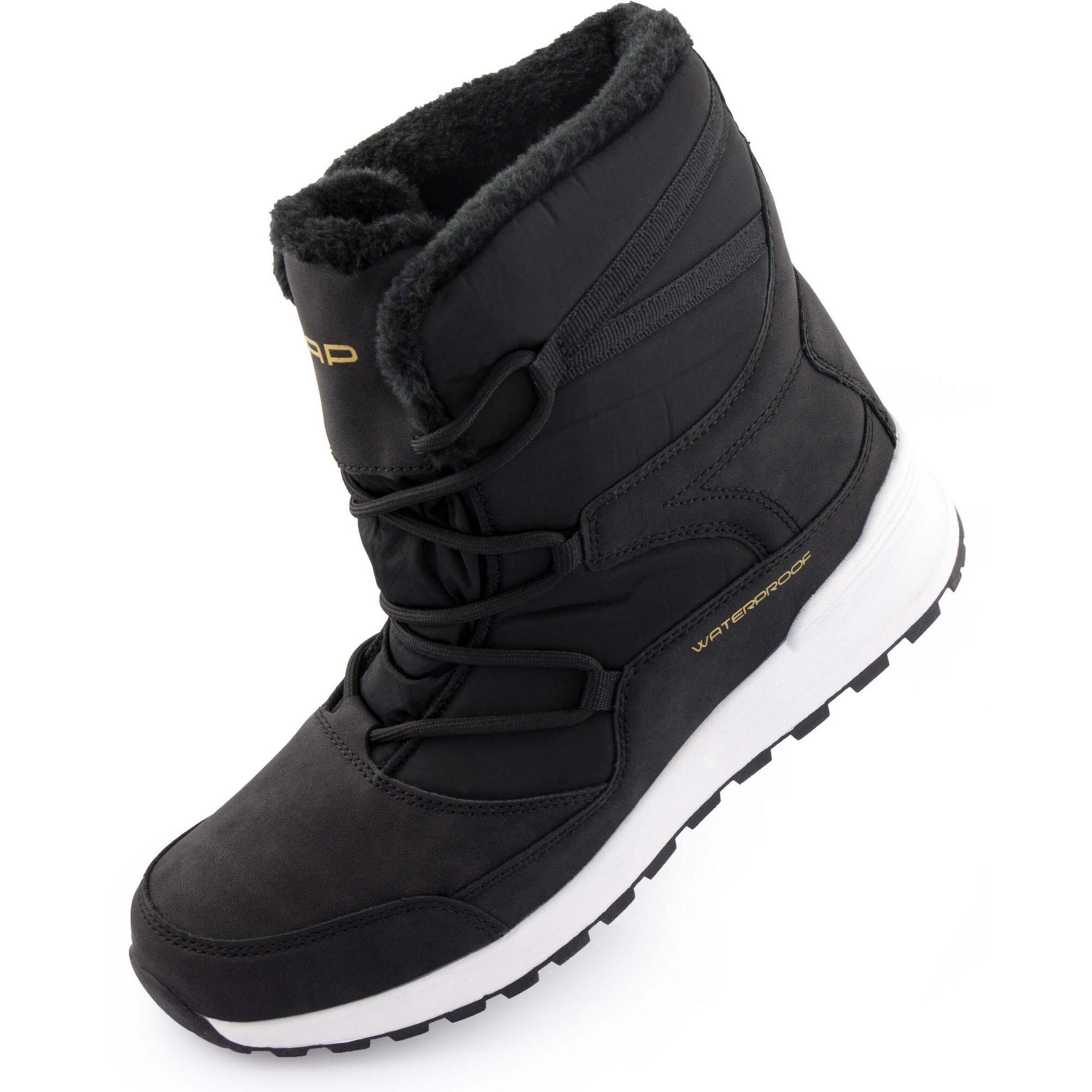 Ciepłe damskie zimowe buty Loap Costa ze skóry