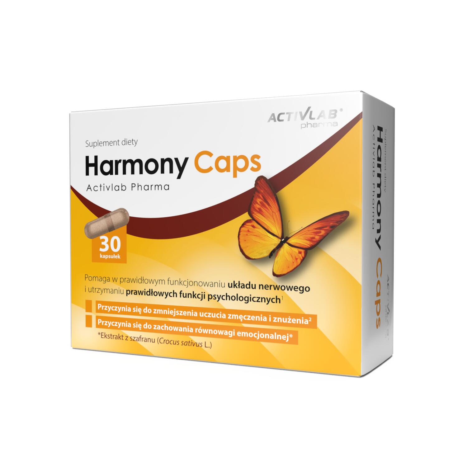 Aminokwasy i Witaminy HARMONY CAPS Activlab Pharma
