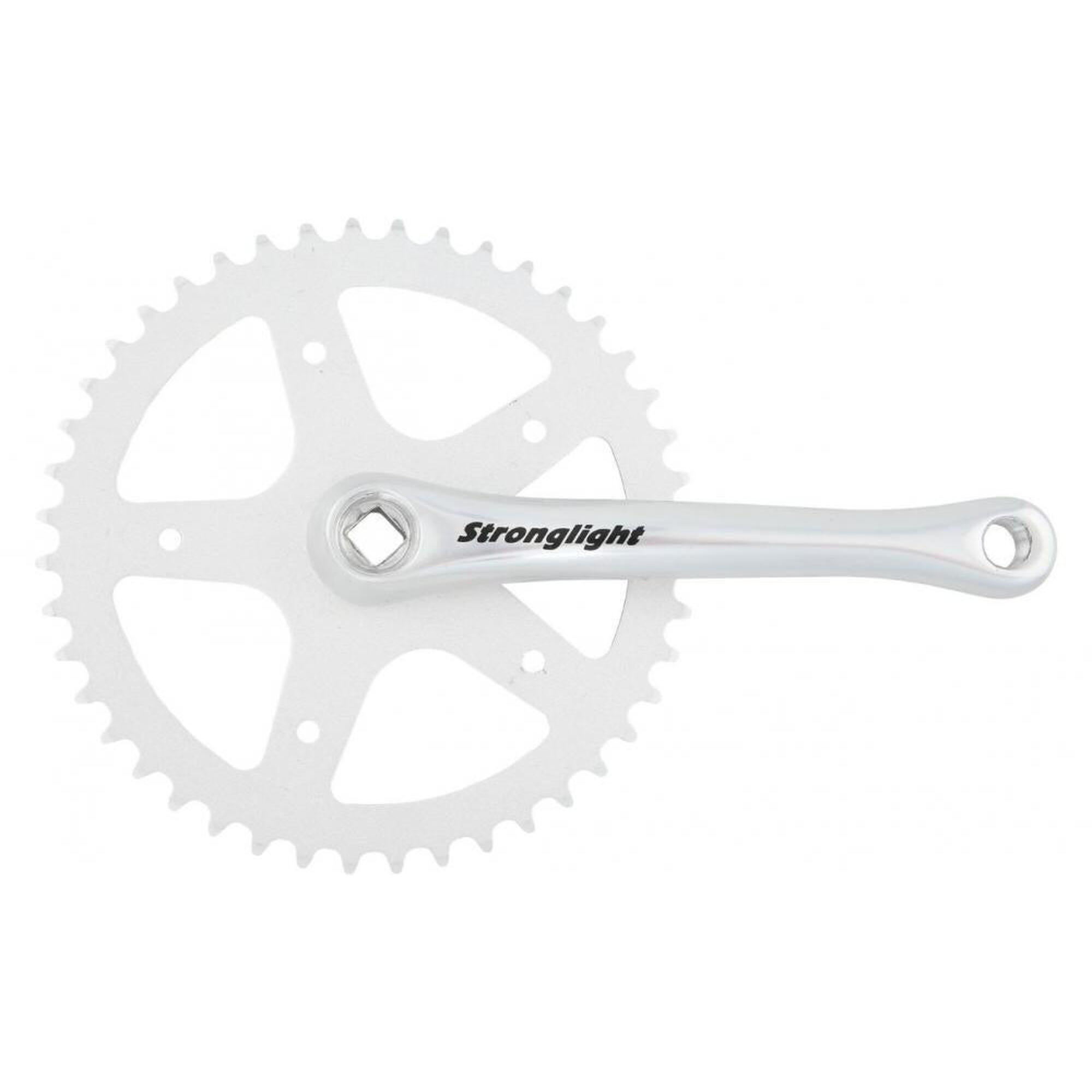 Stronglight Crankset 1-Speed 44t 170mm - Wysoka Jakość i Wydajność