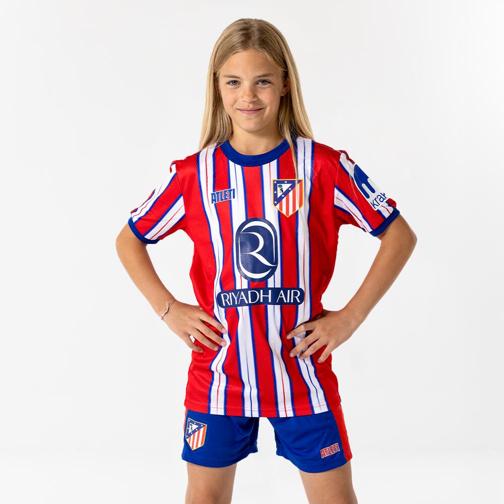 Strój domowy Atlético Madrid dla dzieci