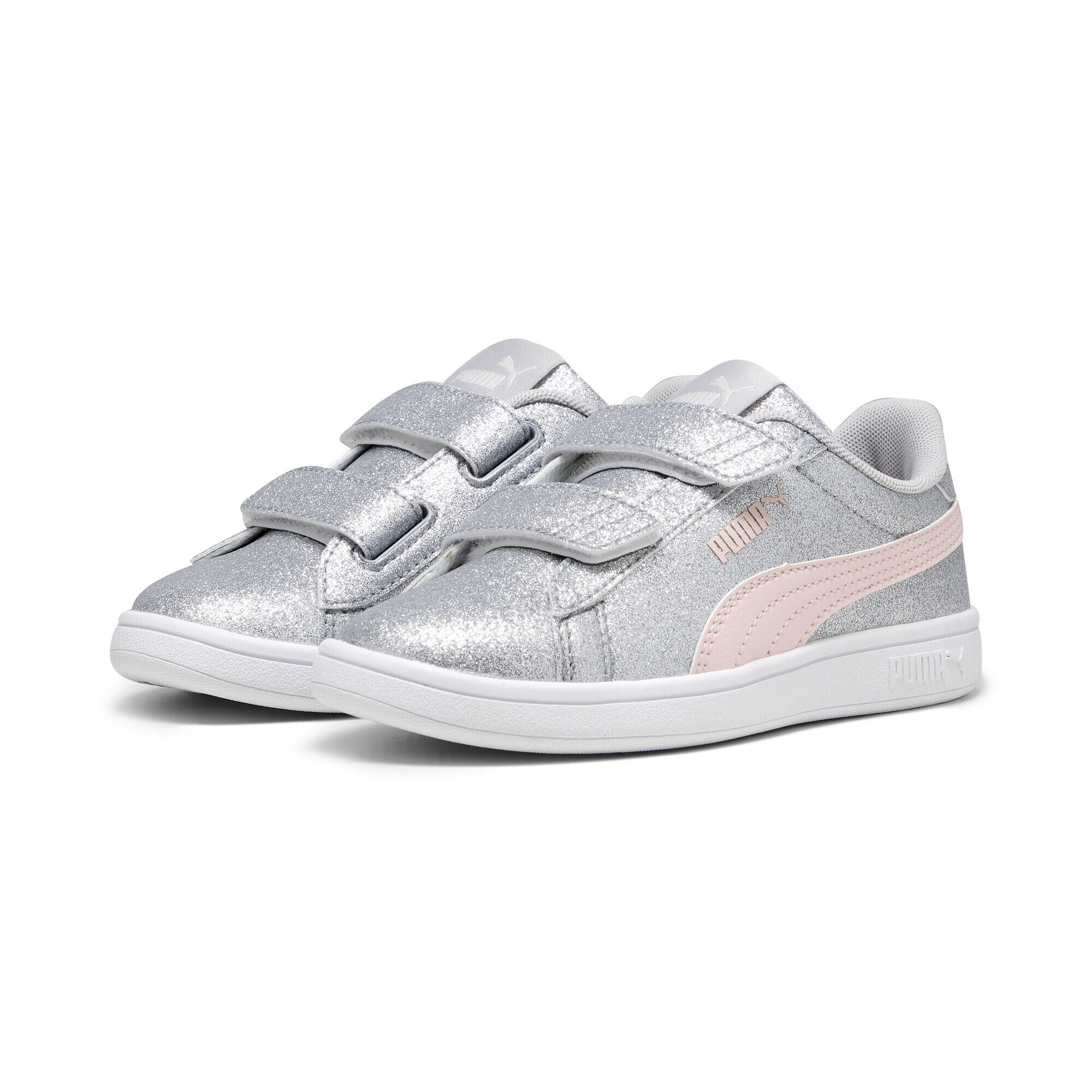 Dziecięce sneakersy Smash 3.0 Glitz Glam PUMA
