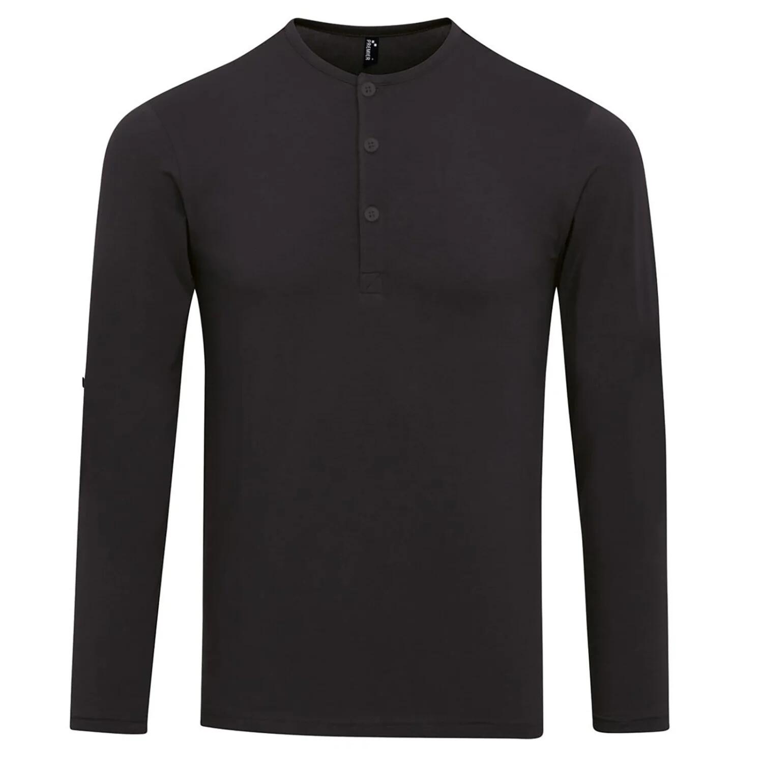 Męska Koszulka Z Podwiniętymi Rękawami Long John