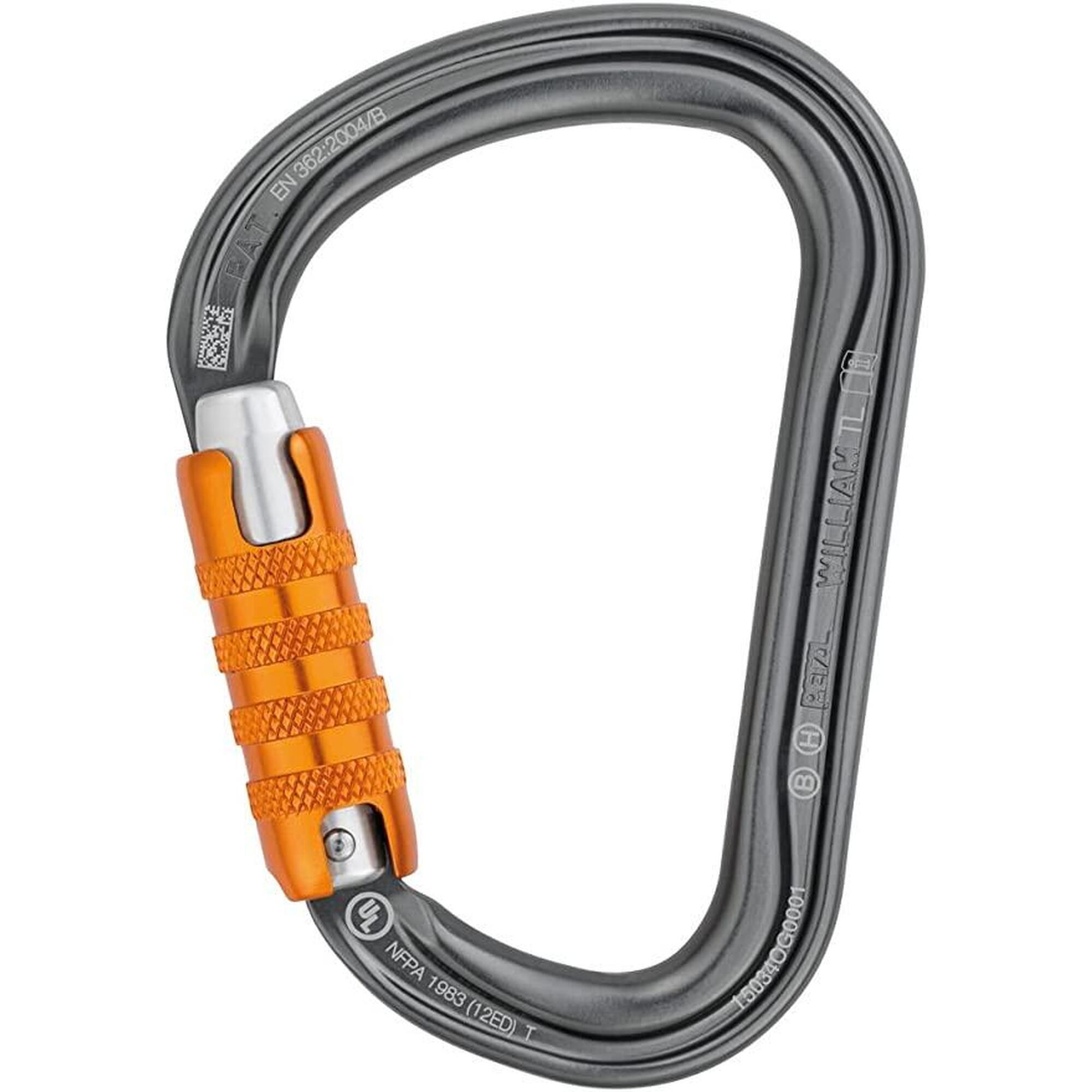 Karabinek wspinaczkowy Petzl William Triact-Lock - gray