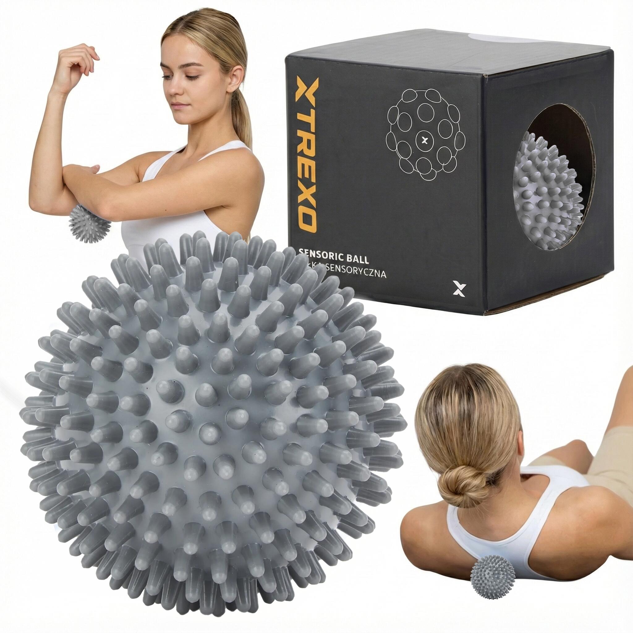 Piłka sensoryczna XTREXO TXO-B4Z033-GY