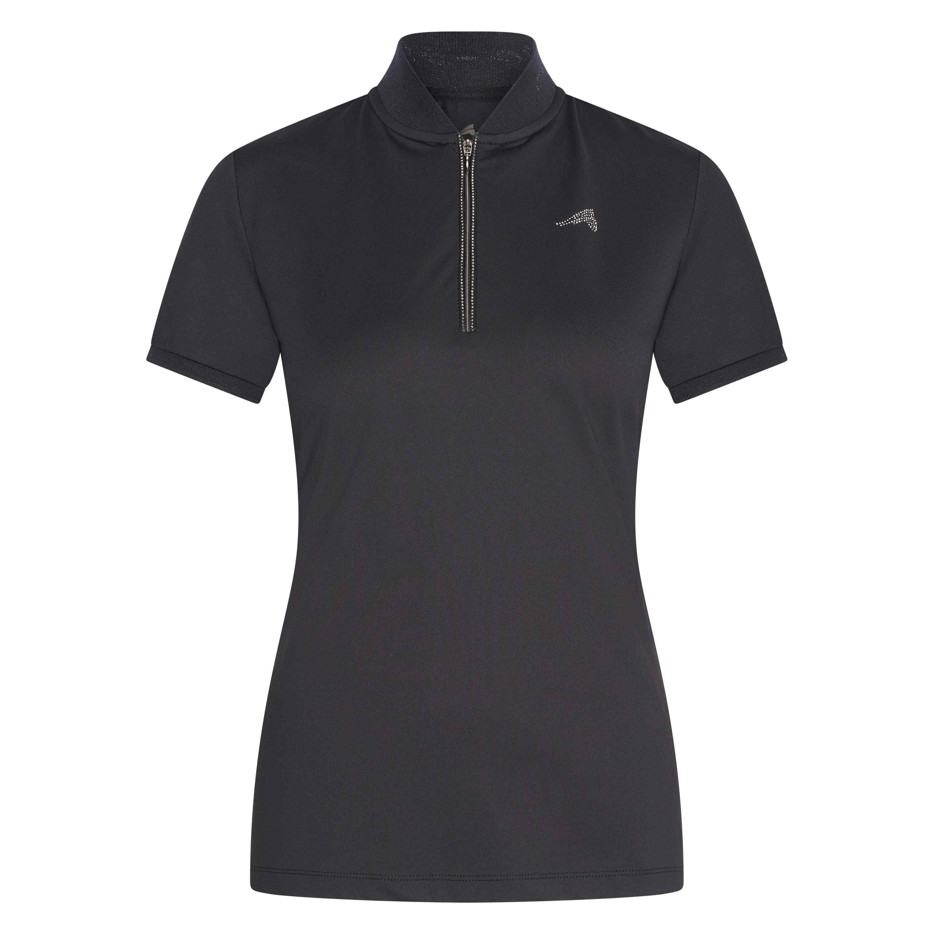 Damska koszulka jeździecka z zamkiem błyskawicznym Euro-Star Ramona