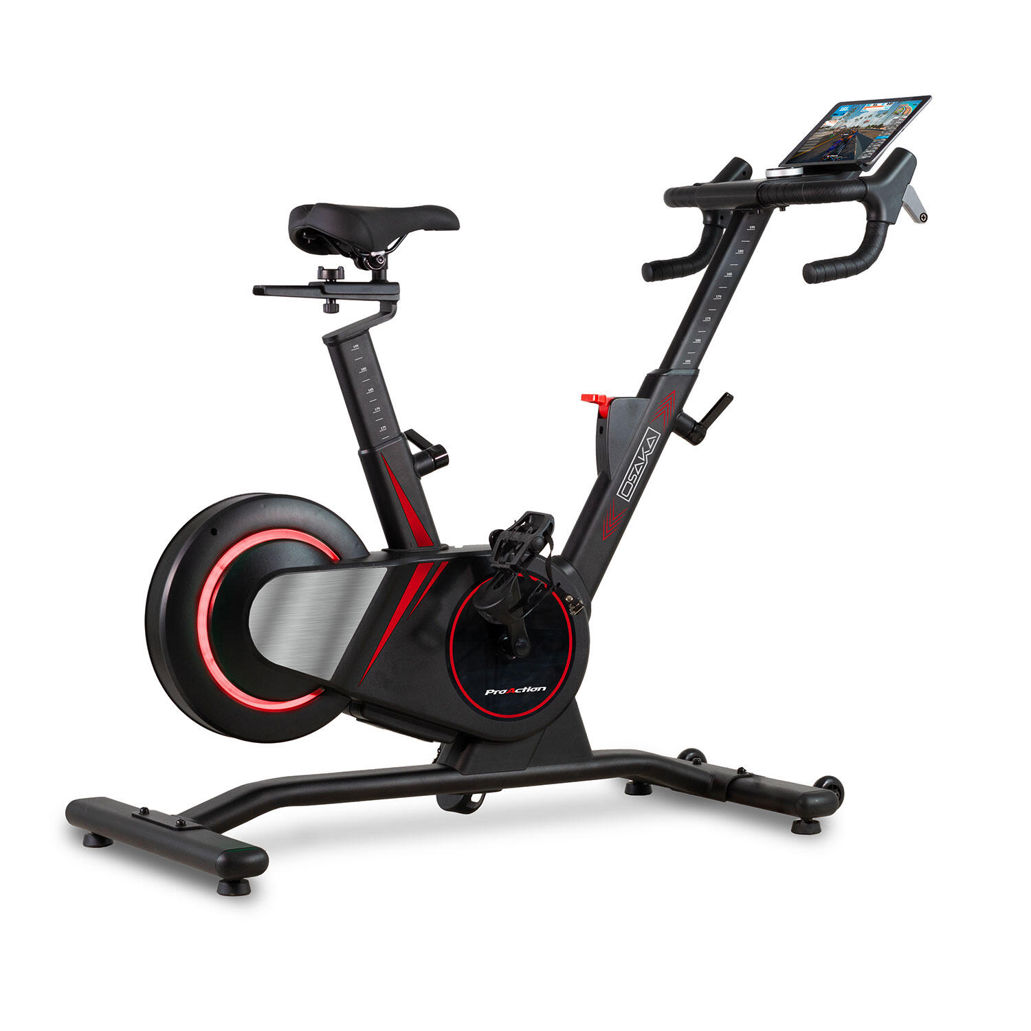 Rower treningowy domowy OSAKA Smart Bike, łączność FTMS, hamulec magnetyczny