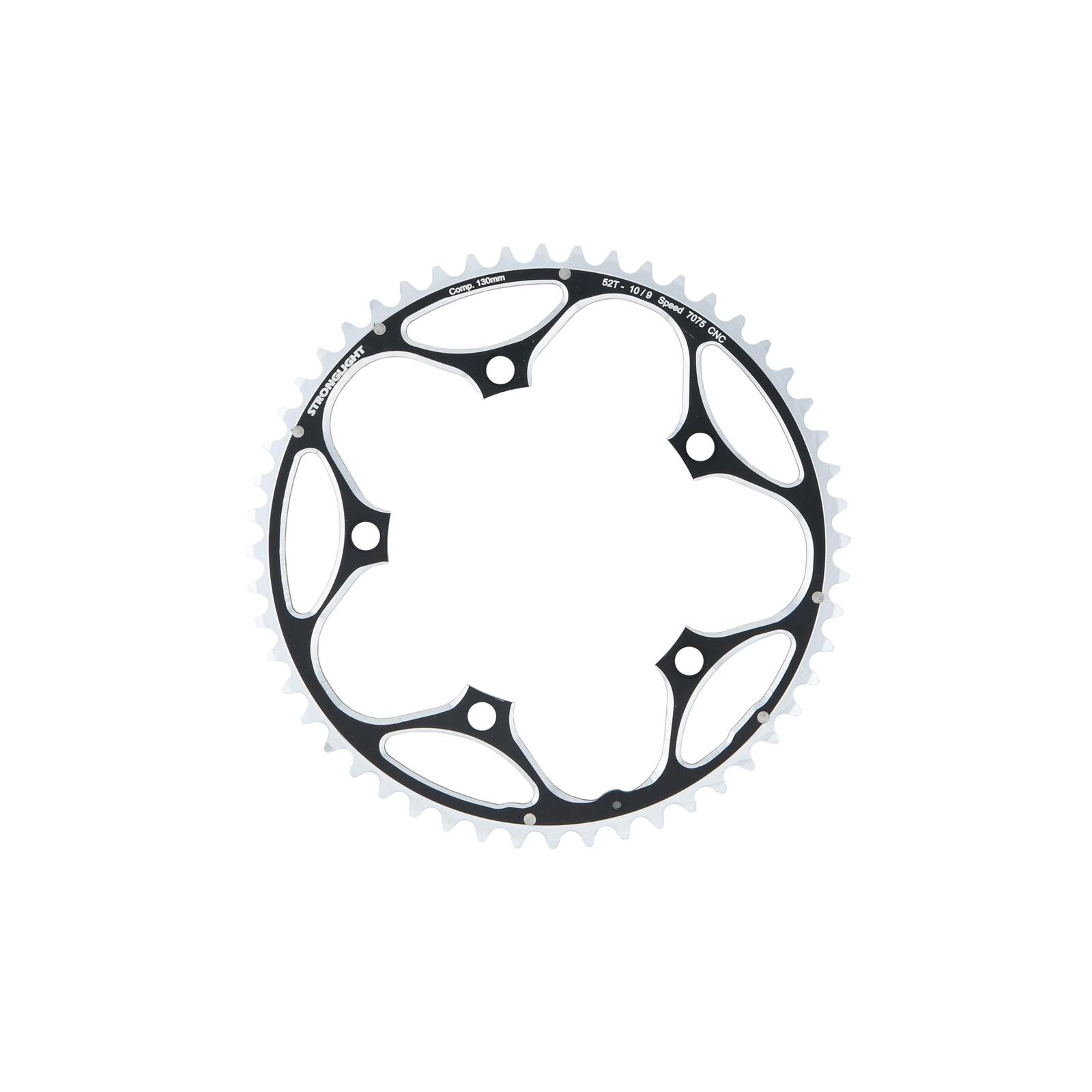 Pierścień łańcucha Stronglight 130mm 52t - Wydajność w kolarstwie