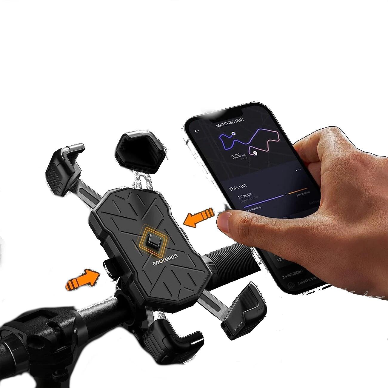 Uchwyt rowerowy na telefon Rockbros