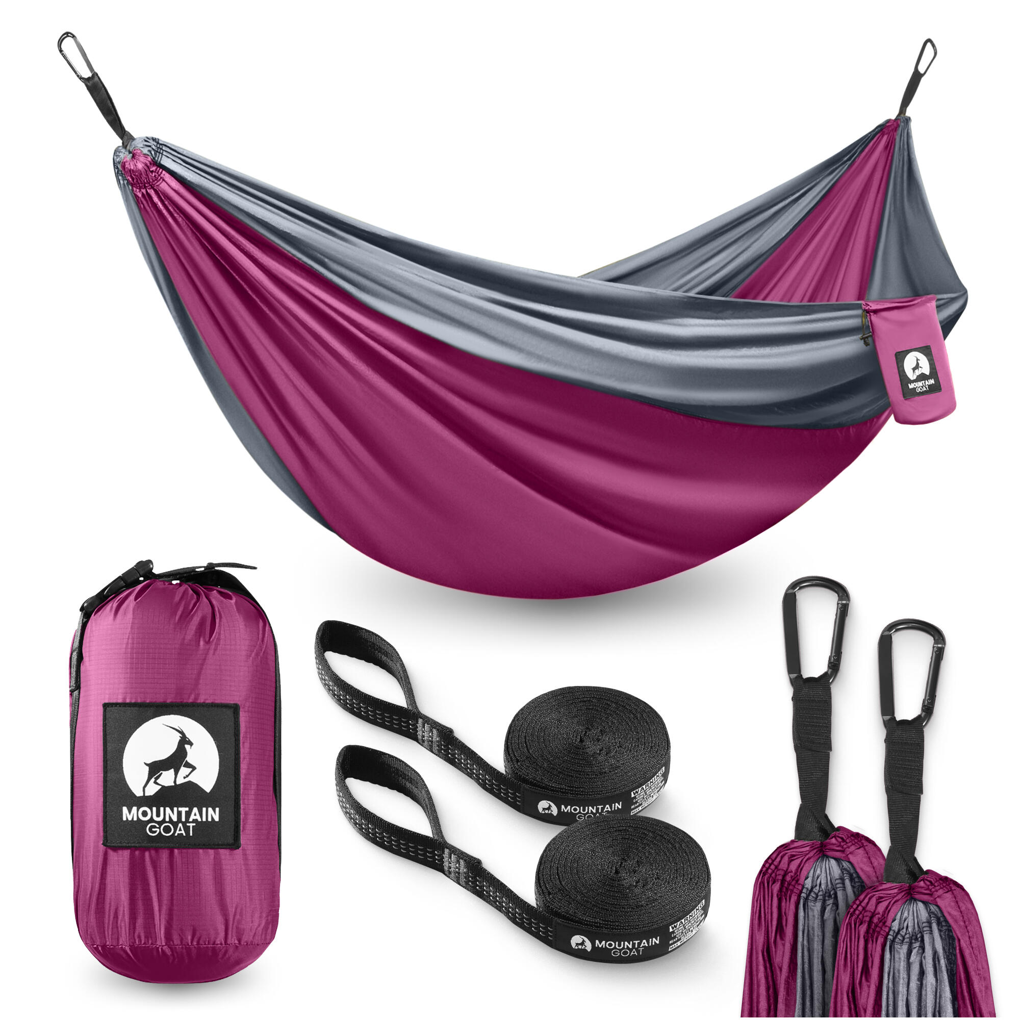 Hamak turystyczny dwuosobowy MOUNTAIN GOAT