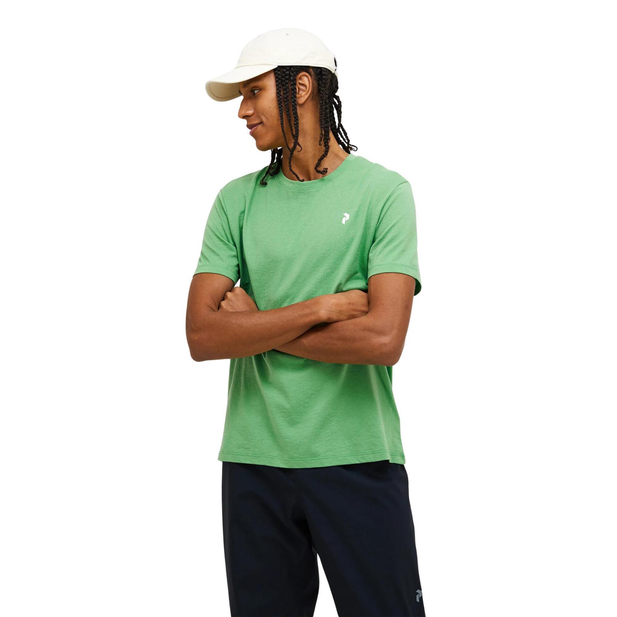 Koszulka Peak Performance męska Explore Graphic Tee zielona - L