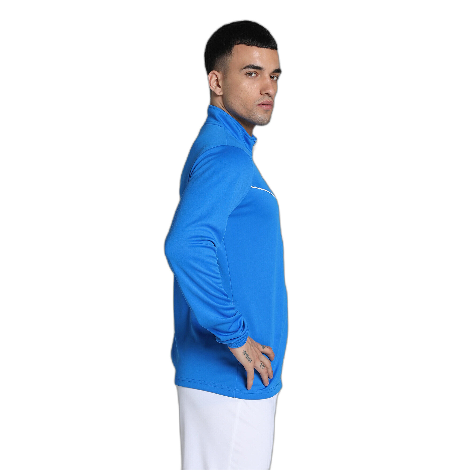 Bluza męska Puma teamRISE Training Poly Jacket niebieska