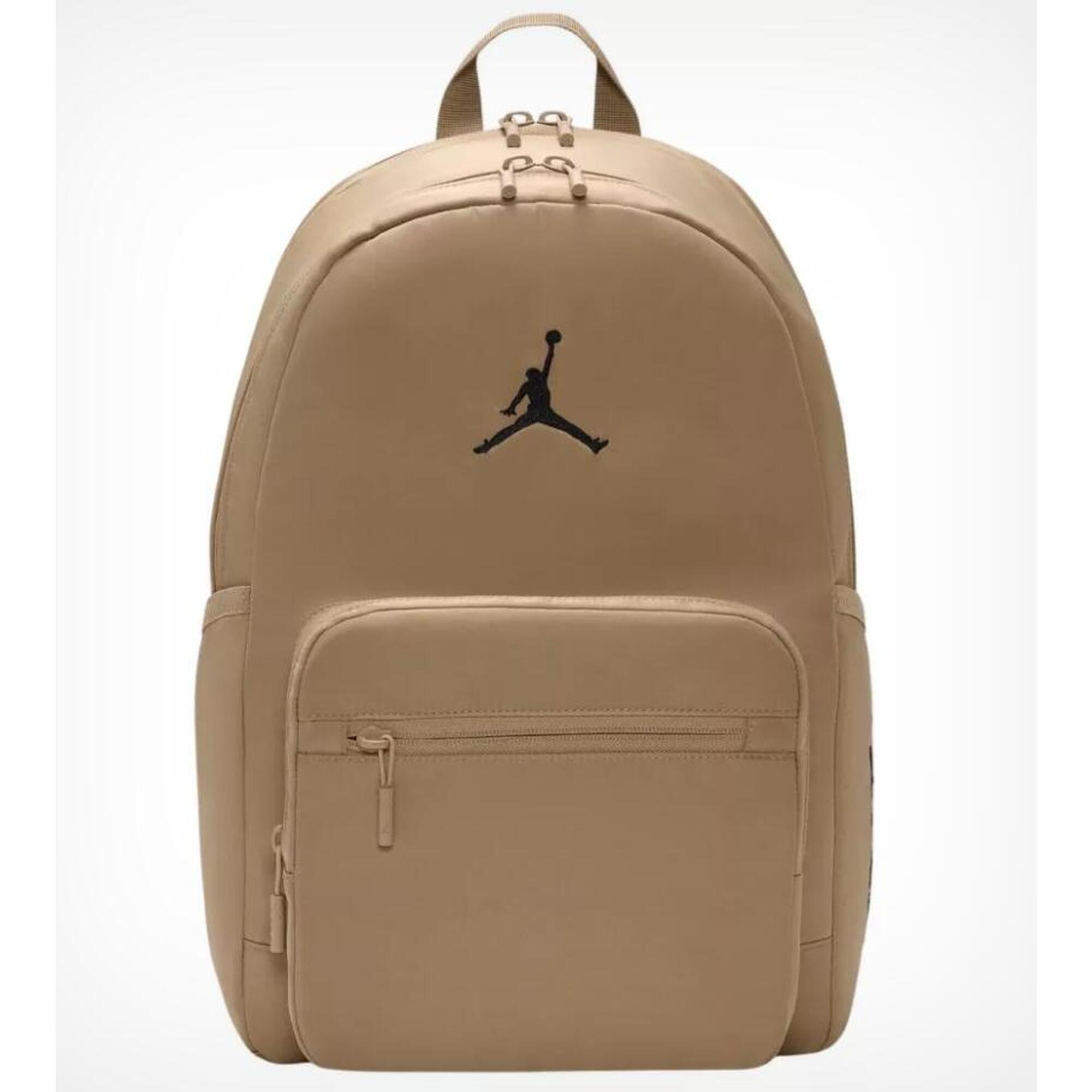Plecak szkolny sportowy Air Jordan Jam MVP Backpack Beżowy MA9033-J34