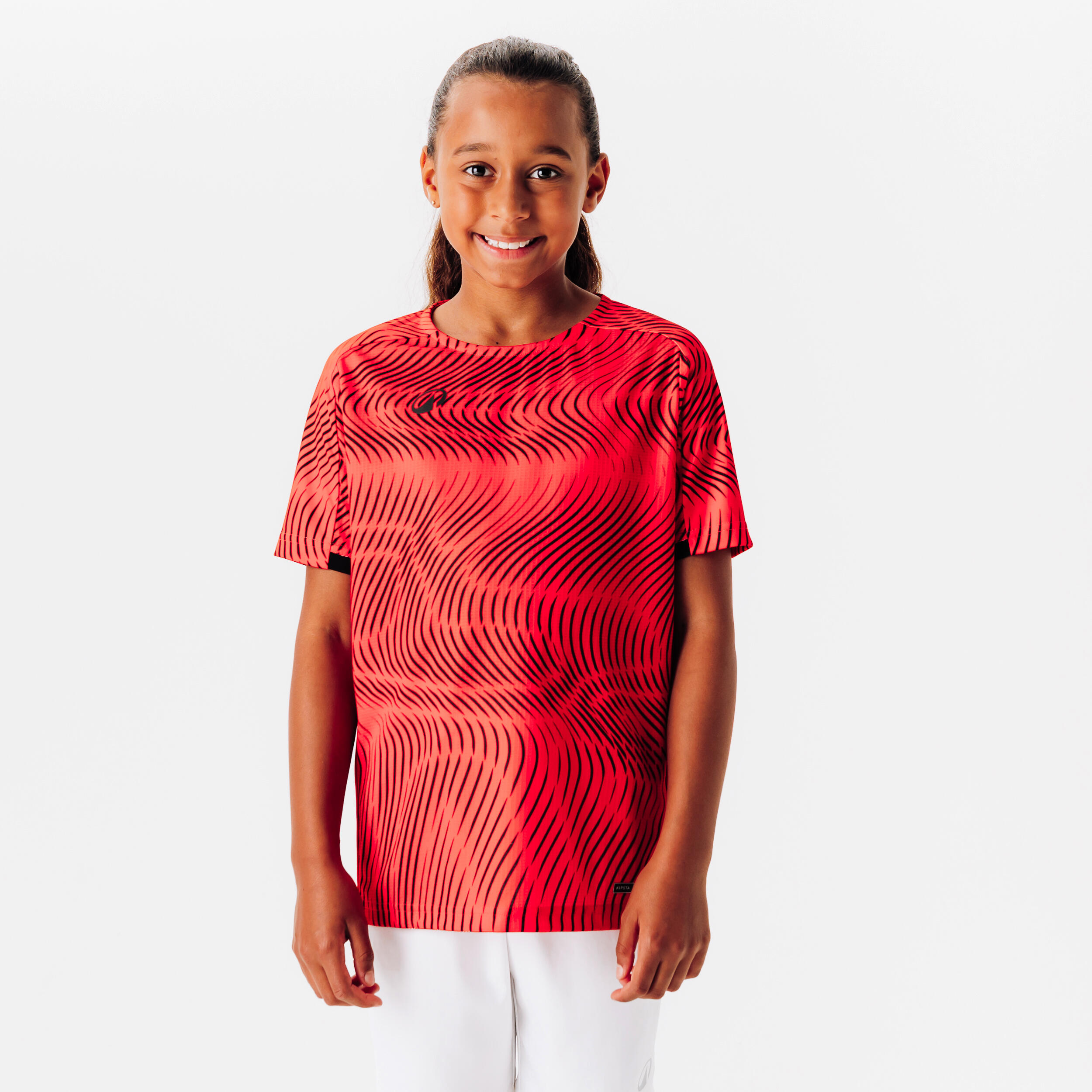 Koszulka piłkarska dla dzieci Kipsta Club Wavy