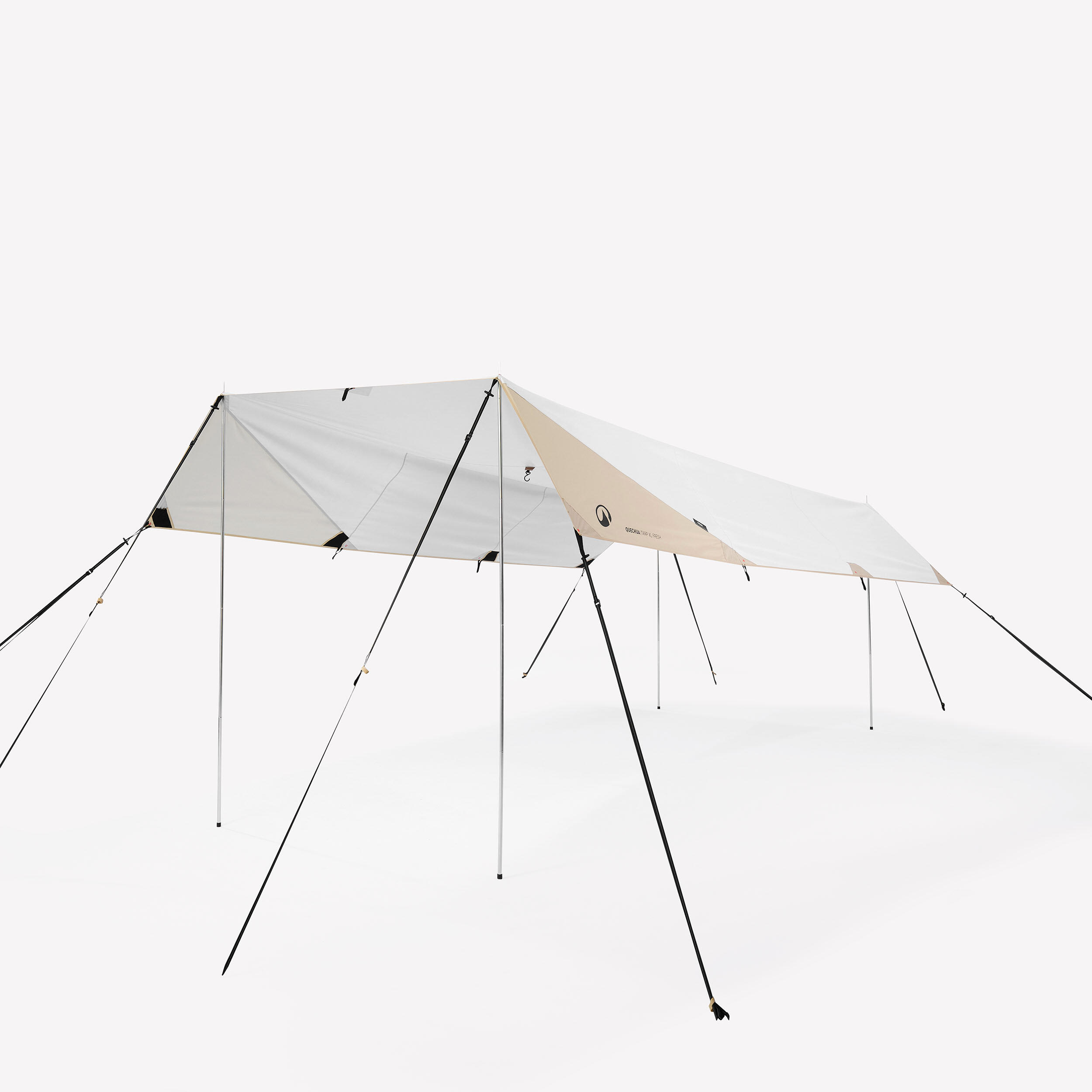 Płachta biwakowa tarp Quechua Fresh XL