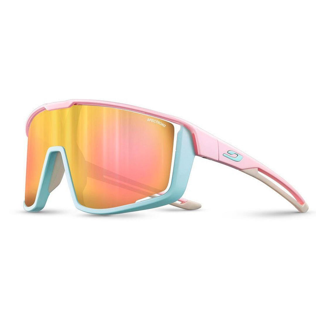 Okulary rowerowe JULBO Fury różowo niebieskie Spectron kat3