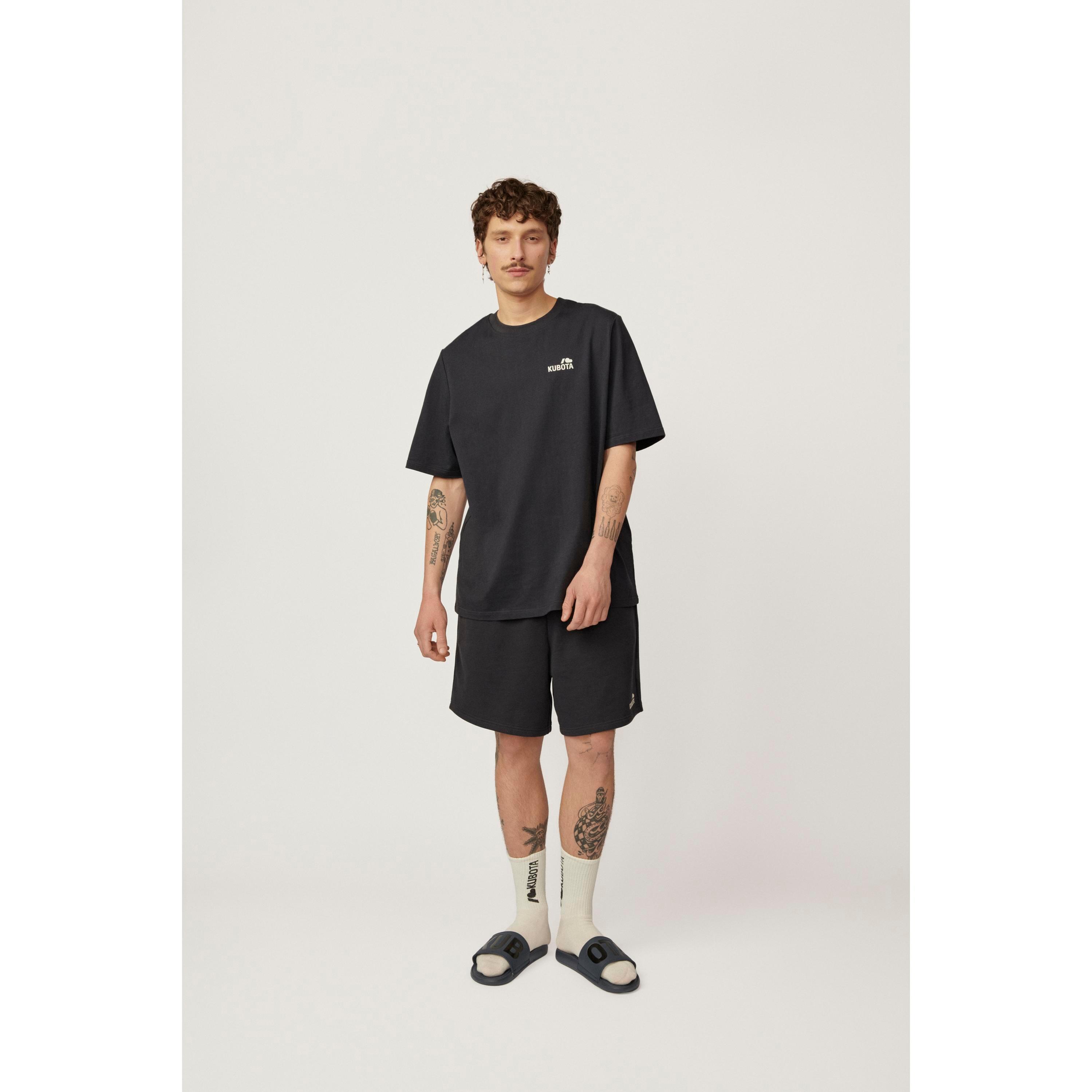 T-shirt Kubota granatowy męski