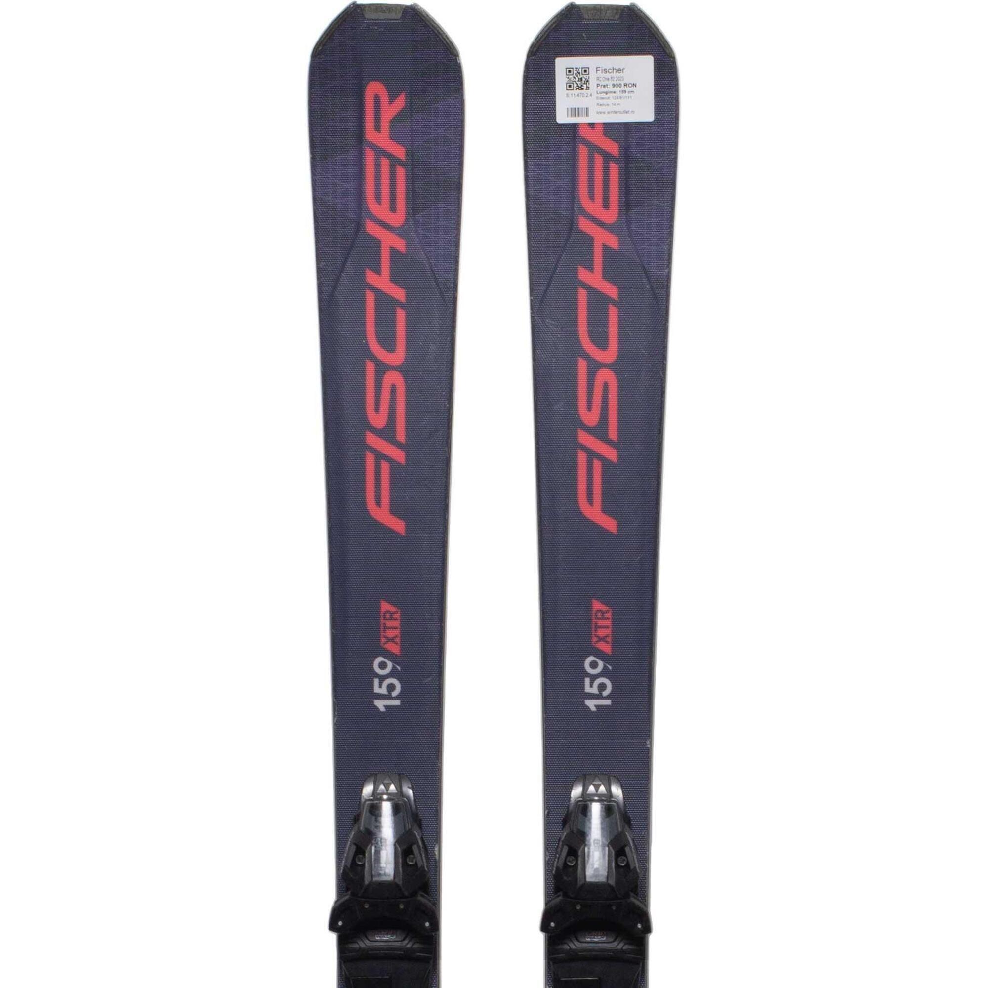 Second Life- Narty FISCHER RC One 82 2023, 152 cm- Stan bardzo dobry