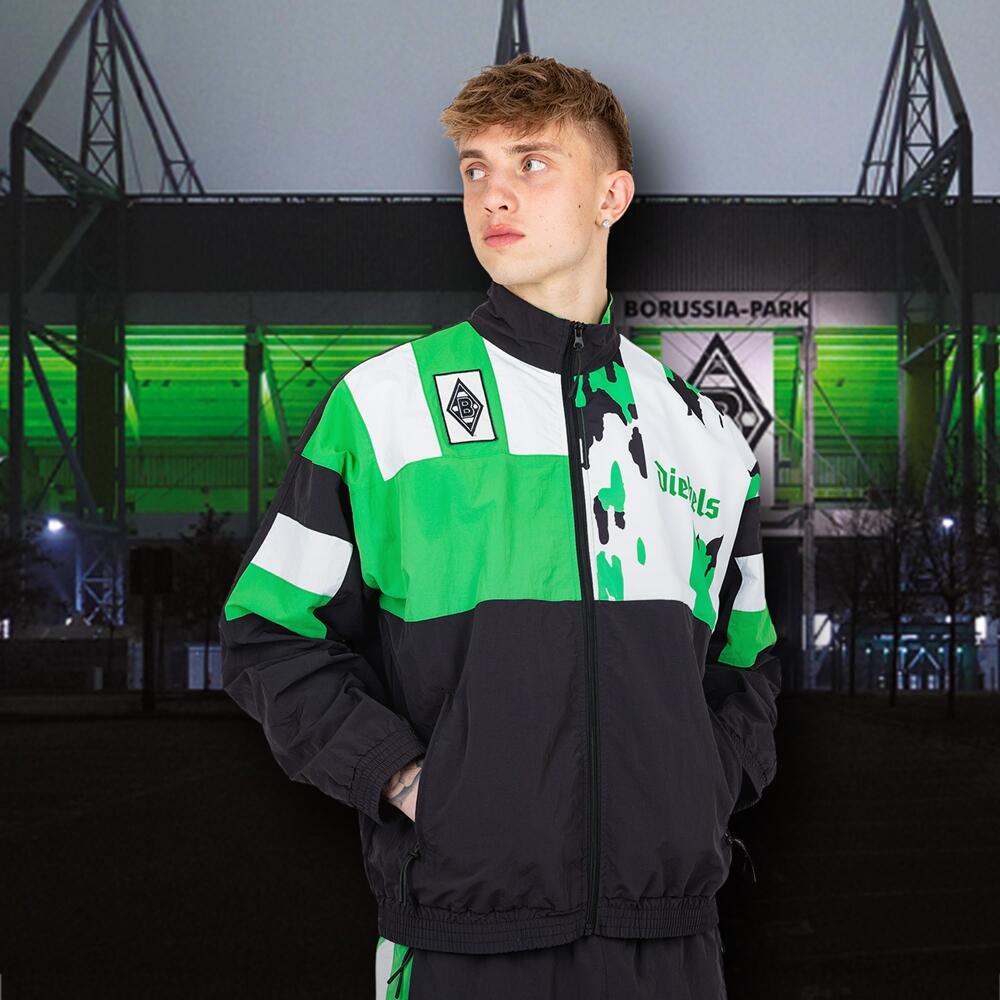 Koszulka Polo dla dorosłych Borussia Mönchengladbach 1995 - Czarny