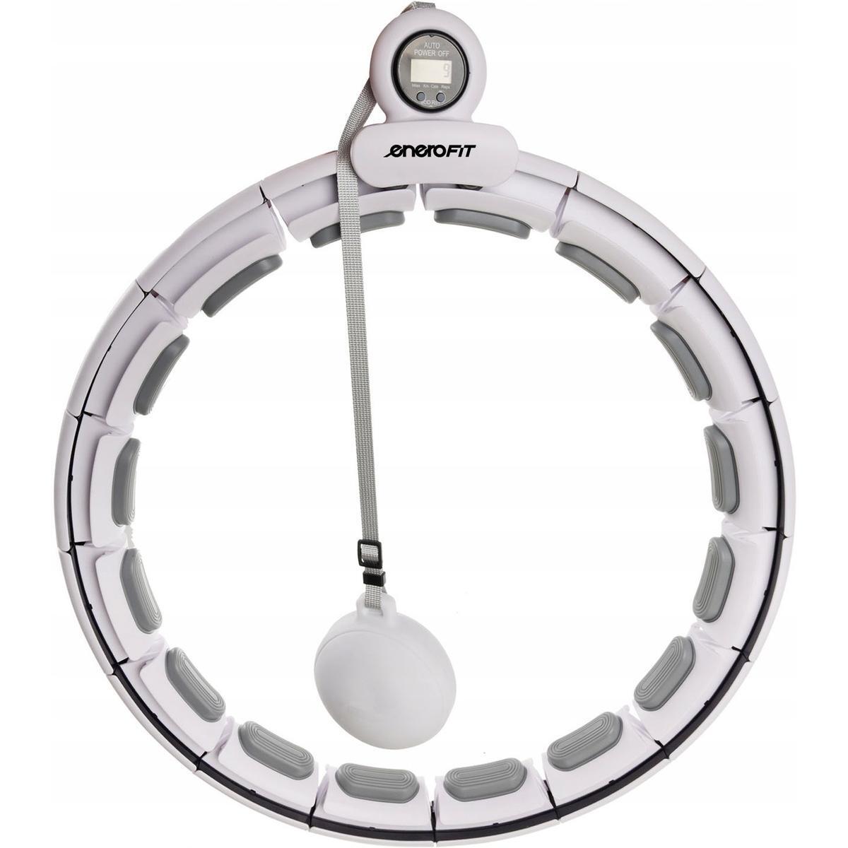 Hula hoop Enero Fit z obciążeniem i licznikiem 110cm