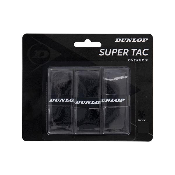 Owijki wierzchnie do tenisa Dunlop Super Tac Overgrip 3 szt