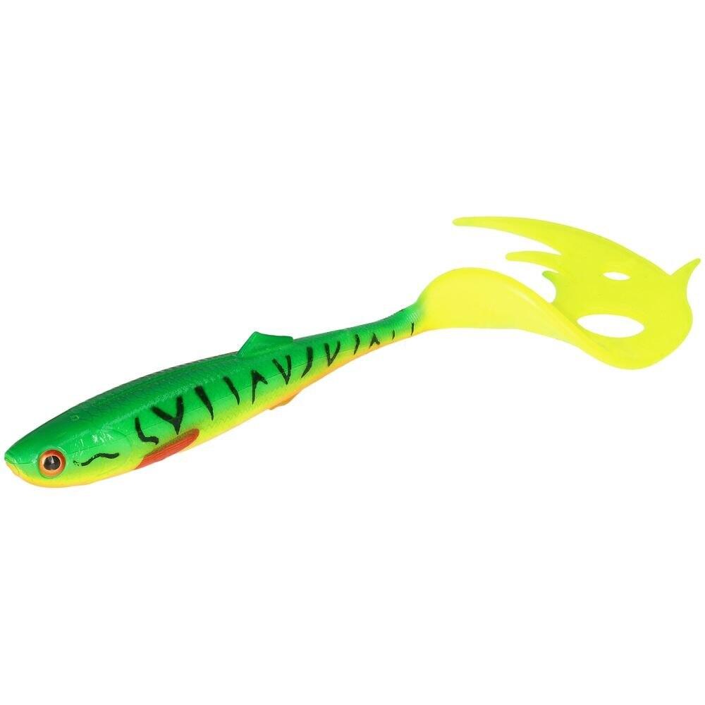 Przynęta Mikado Sicario Pike Tail 10.5cm Fire Tiger 4 sztuki
