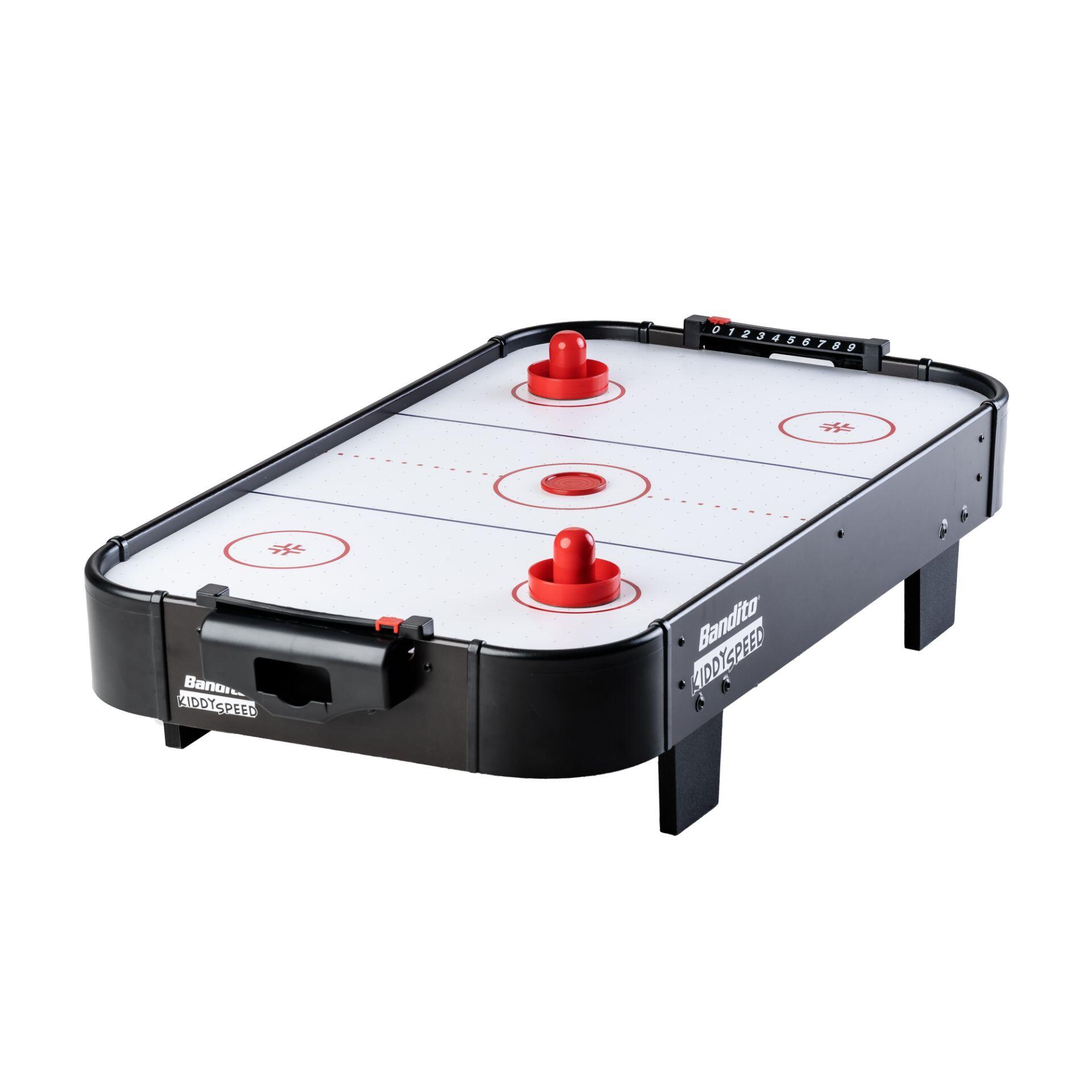 Mini Stół do Air Hockey - KiddySpeed - Czarny