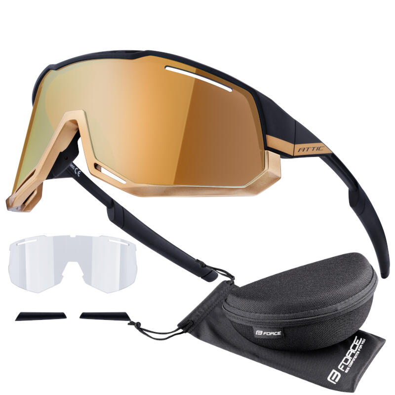 Okulary rowerowe przeciwsłoneczne Force Attic 910965
