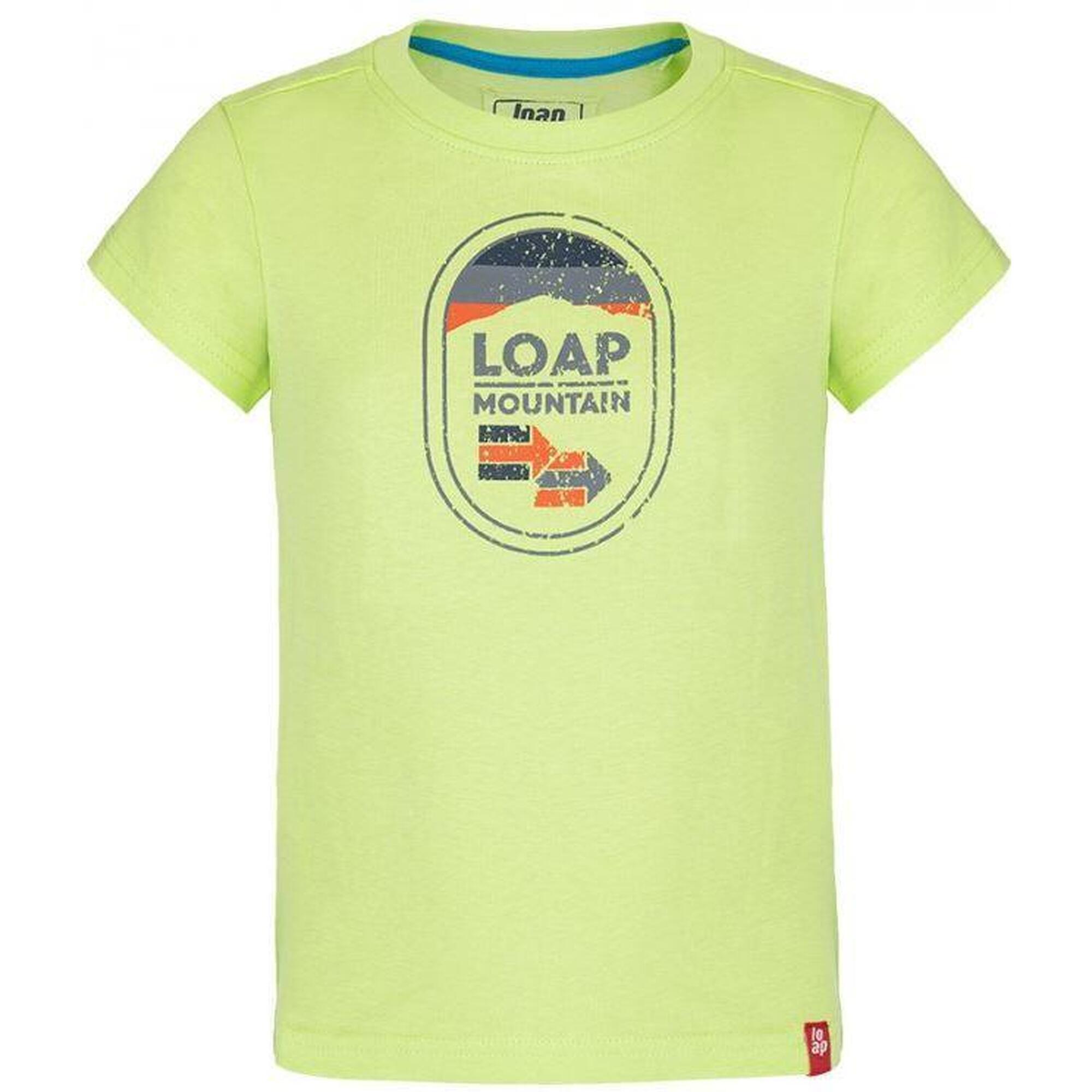 Dziecięca koszulka Bamsy Loap 116 - Miękka bawełna i stylowy nadruk