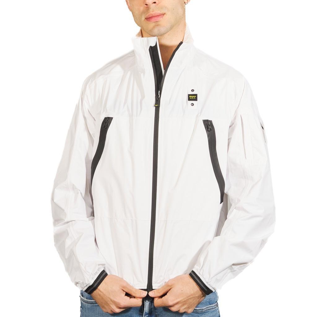 Kurtka BLAUER GIUBBINI CORTI NASTRAT Biały