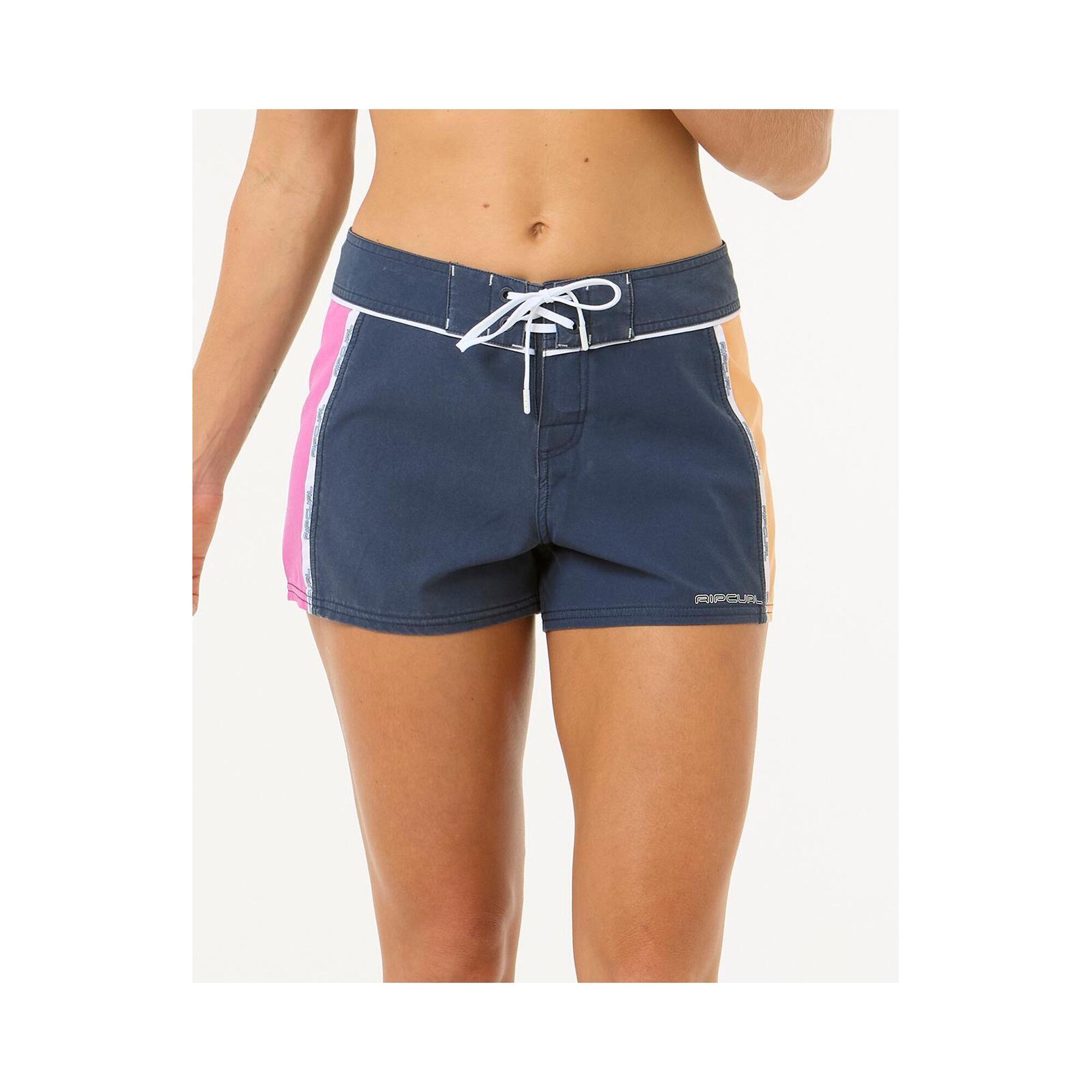 Spodenki surfingowe damskie Rip Curl Las Dalias Performance 3" Granatowy