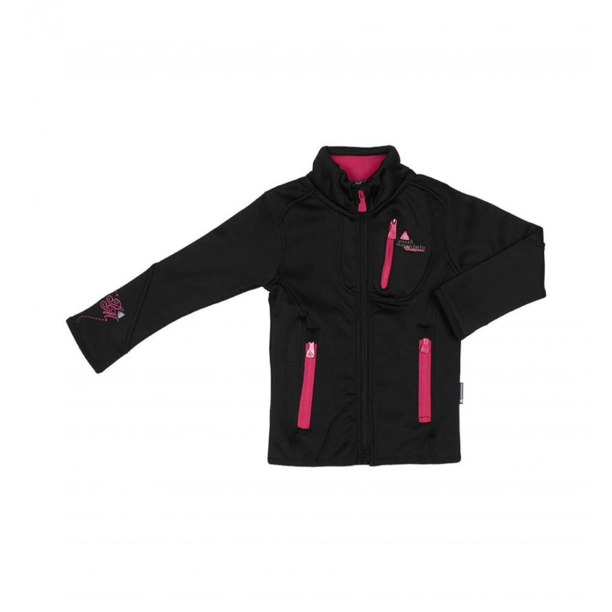 Sweter z polaru dla dziewczynki Peak Mountain Shell