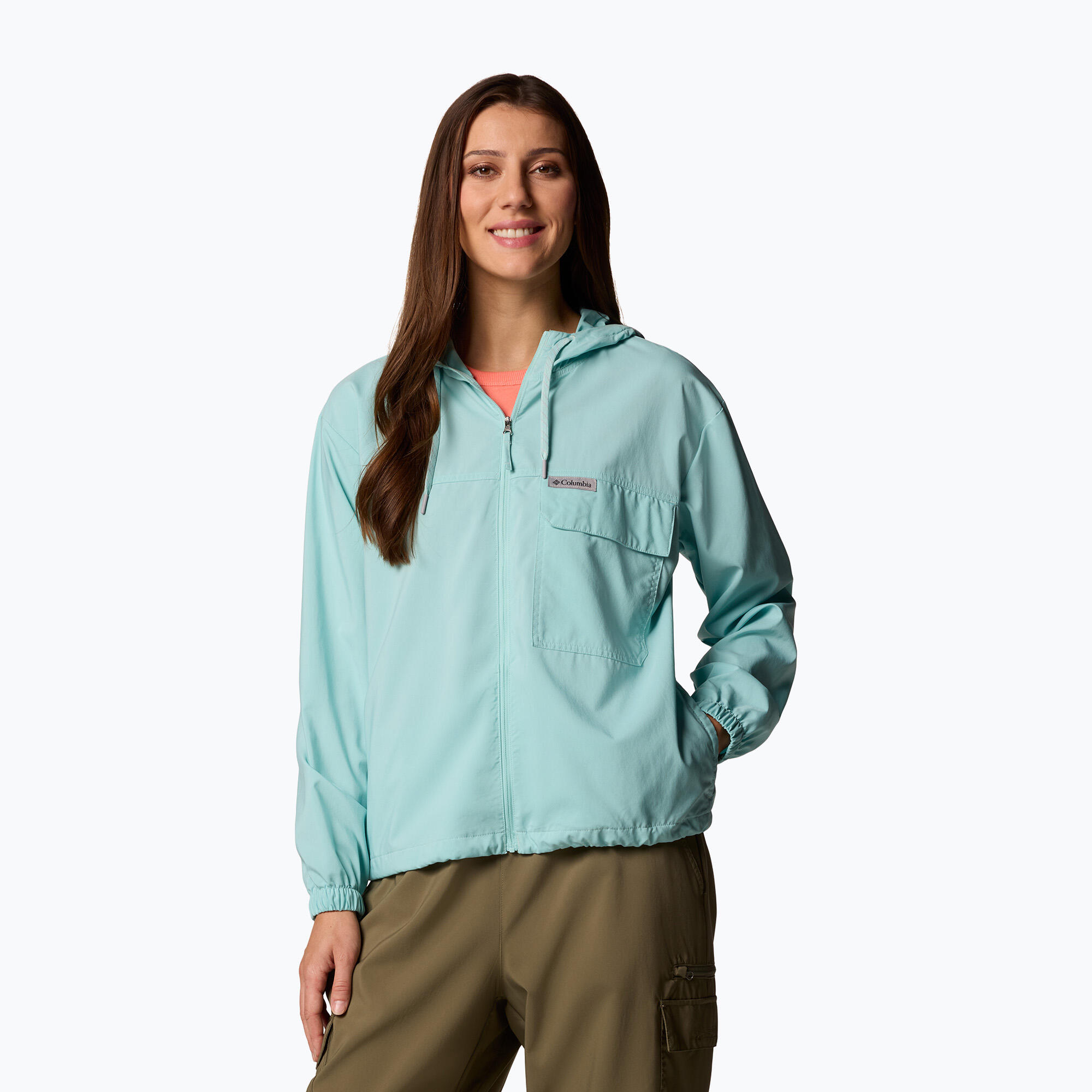 Bluza trekkingowa damska Columbia Skien Valley Hooded