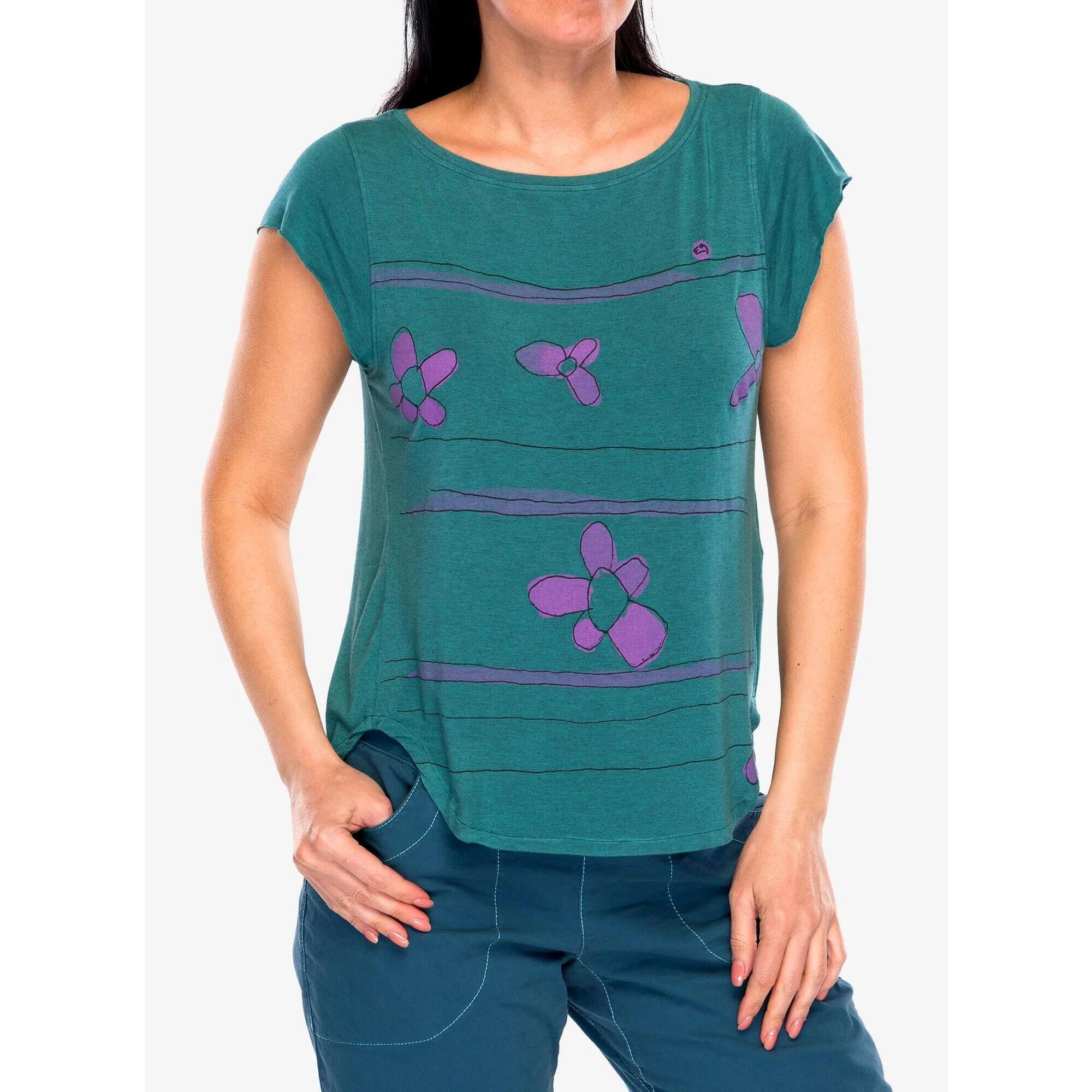 Koszulka wspinaczkowa damska E9 Pimpi