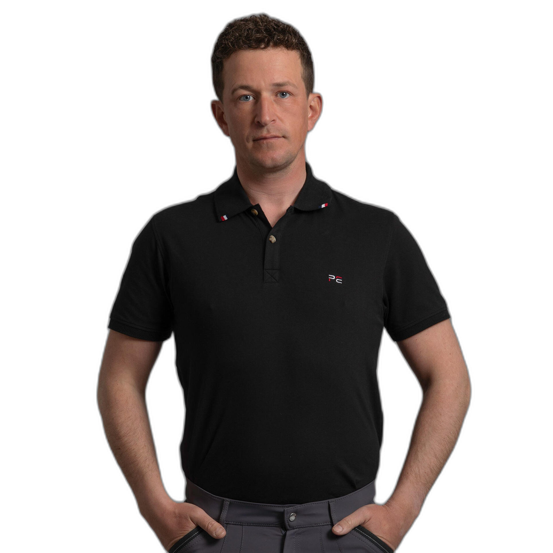 Koszulka polo do jazdy konnej Premier Equine Respiro