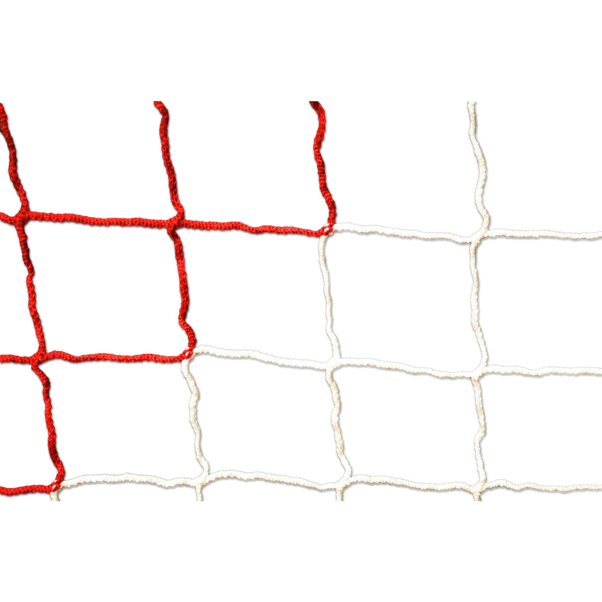 Siatka do piłki nożnej 3x2x0.5x1.2m - czerwono-biała