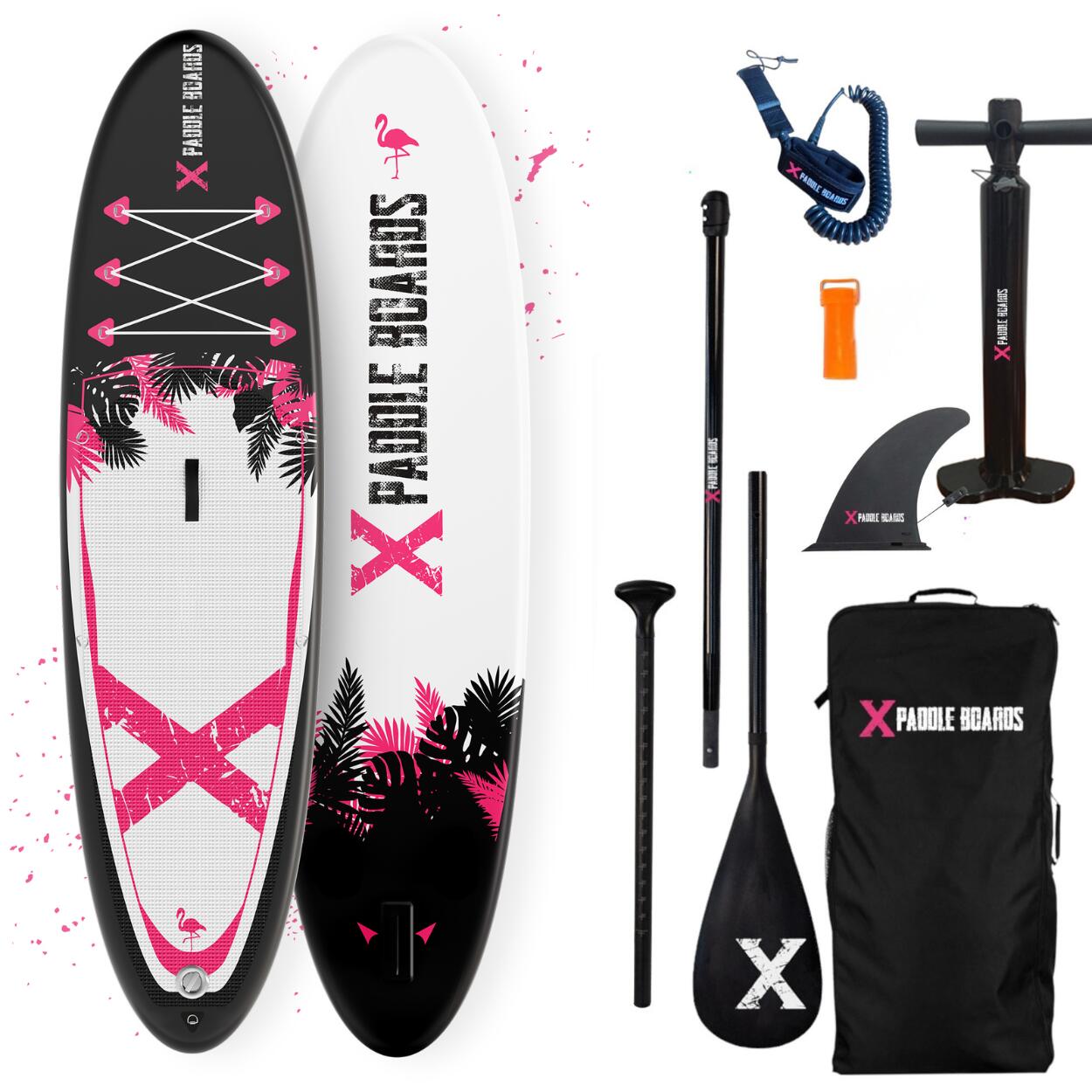 Nadmuchiwany Paddleboard dla Kobiet X-Flamingo 310 x 82 x 15cm