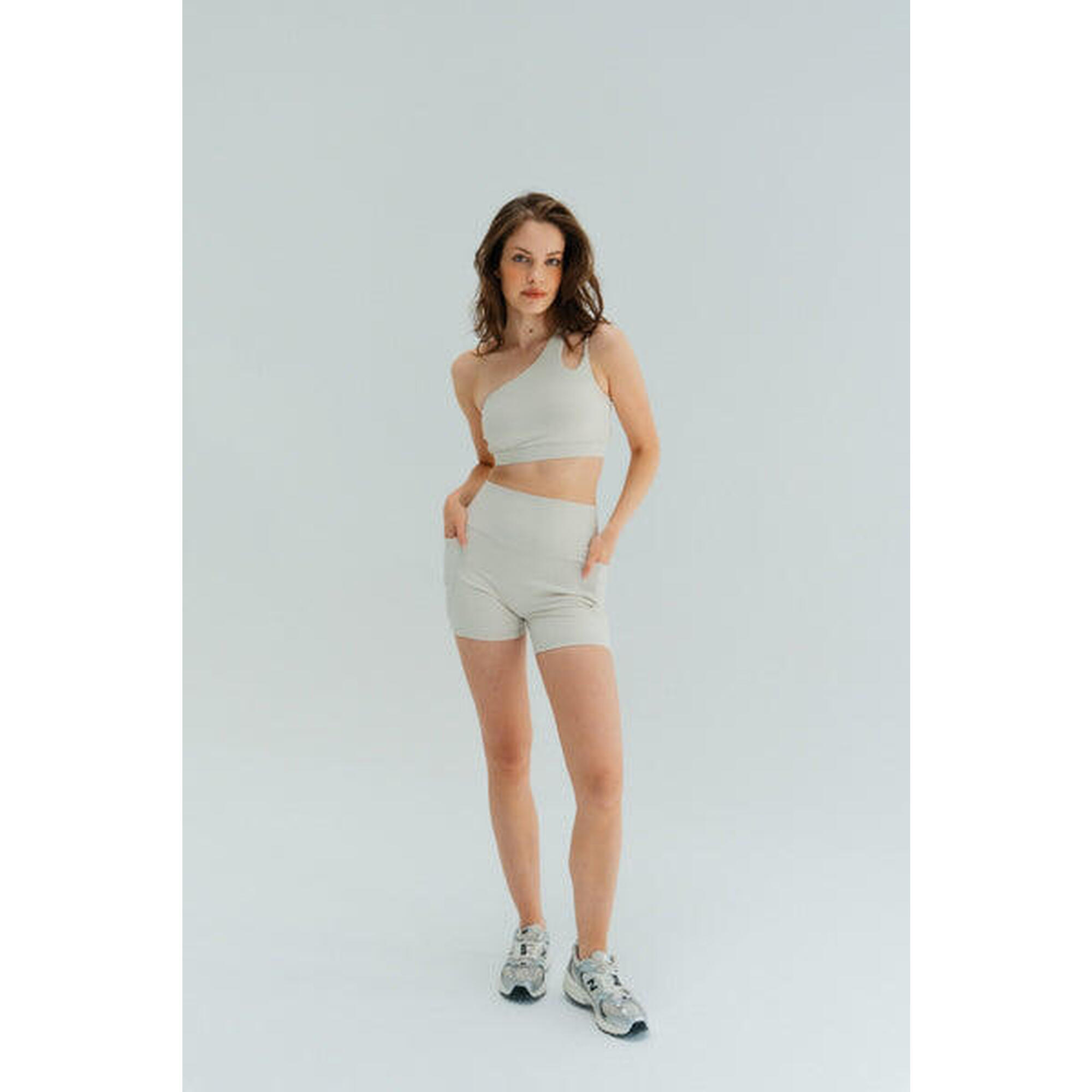 Szorty damskie do jogi Moonholi Glam z kieszeniami