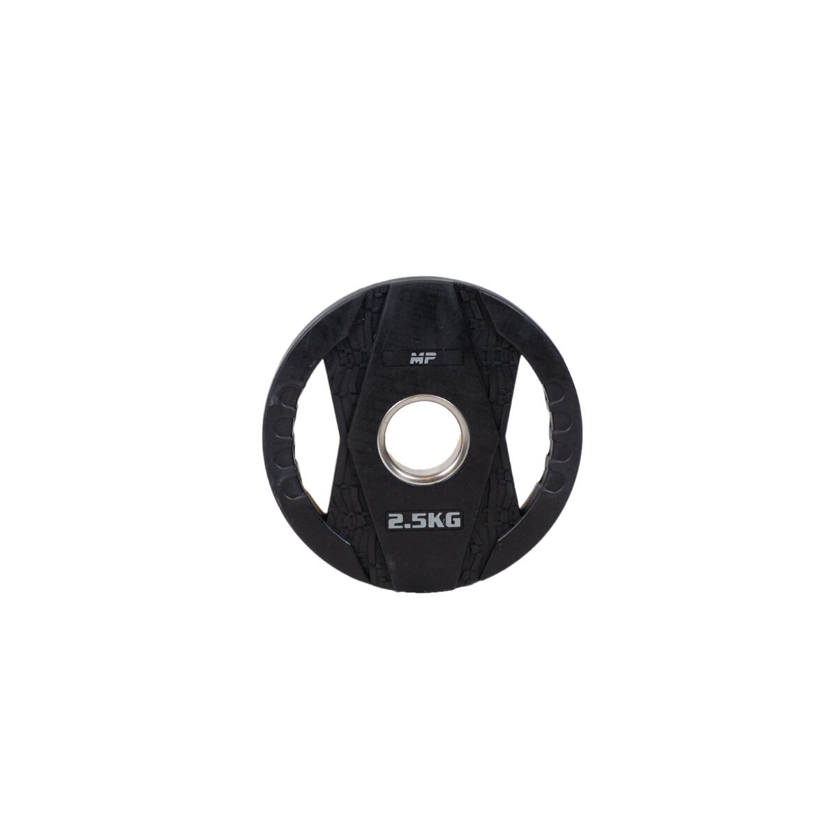 Obciążnik z uchwytami - Gumowy - 2,5 kg