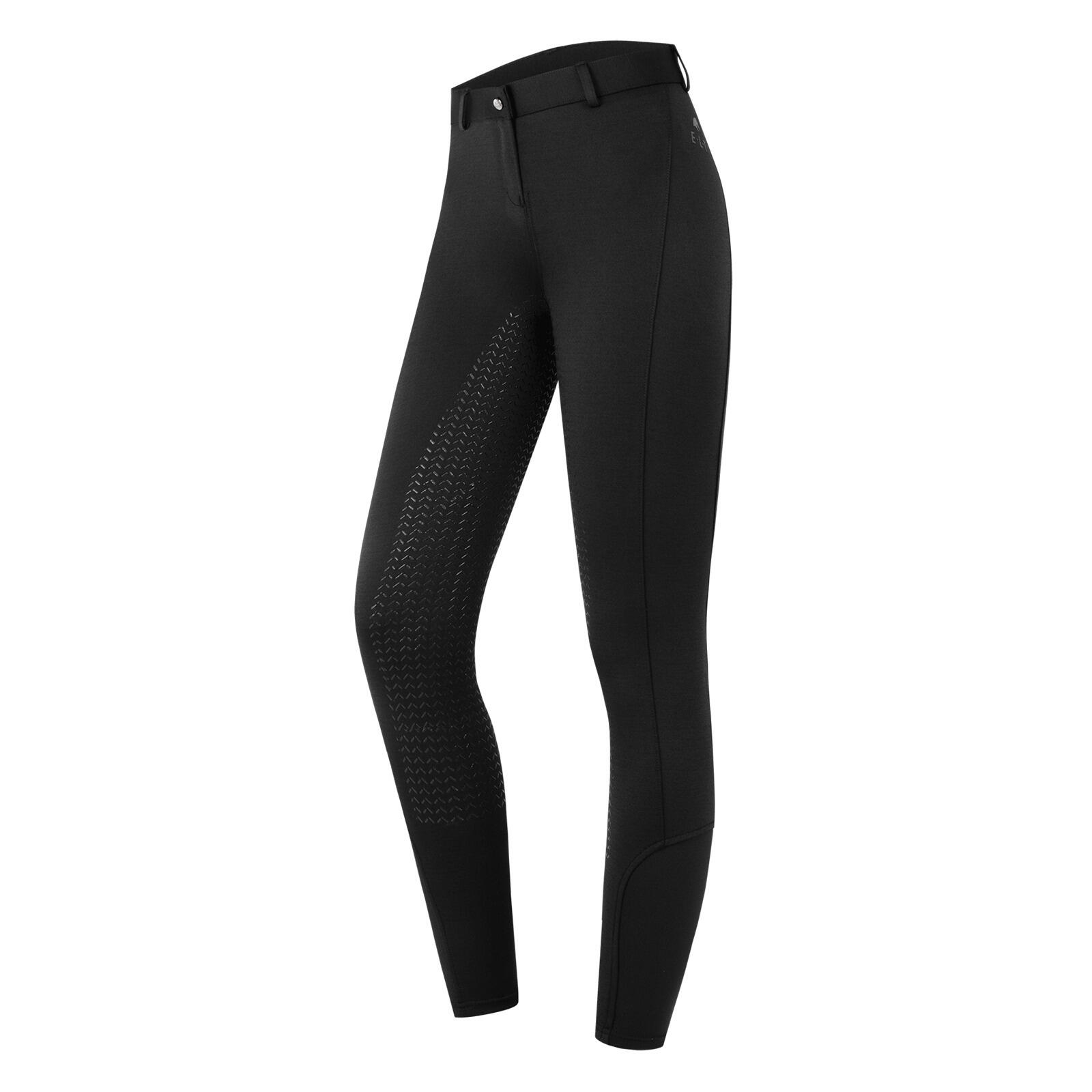 Leggins jeździeckie z pełnym gripem dla kobiet ELT Essential Silikon