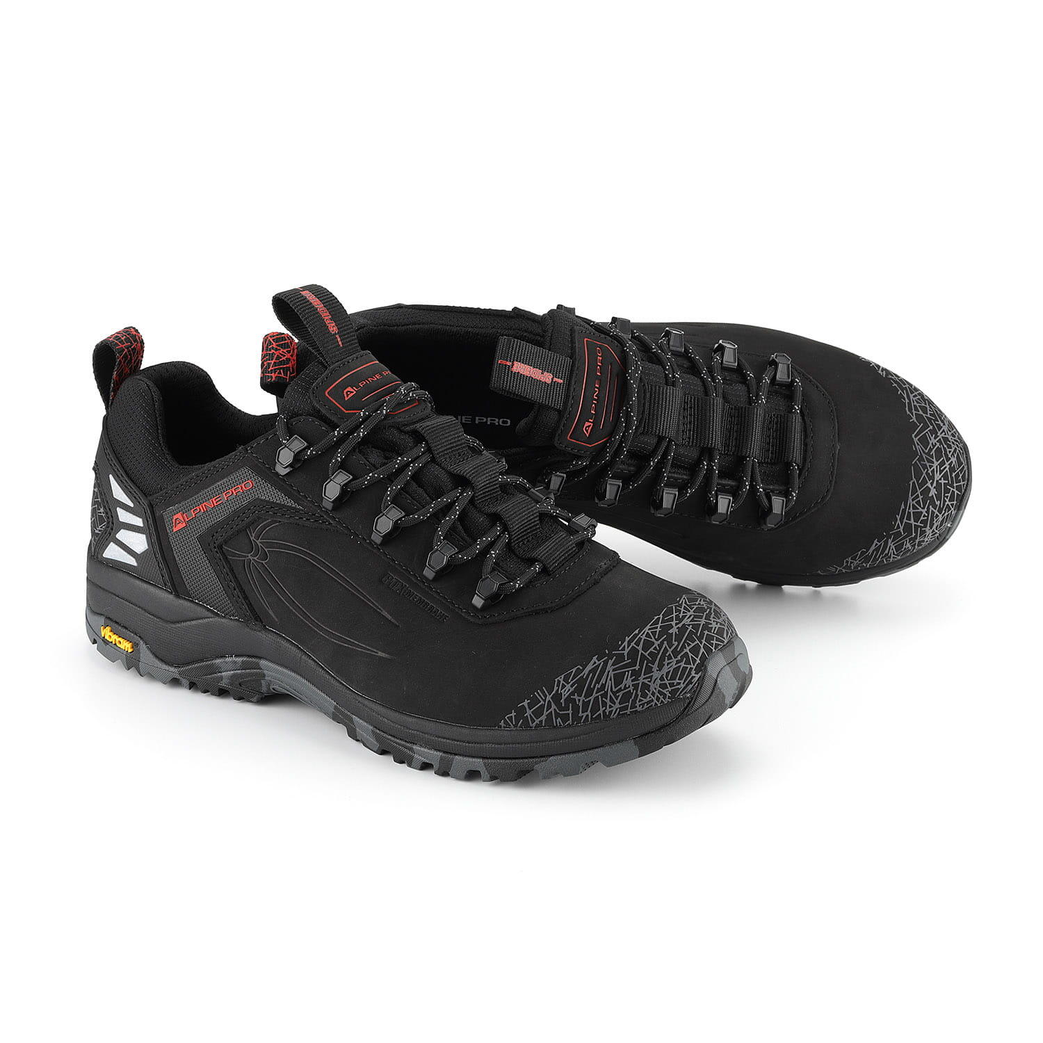 Buty trekkingowe niskie unisex Alpine Pro Spidere Vibram