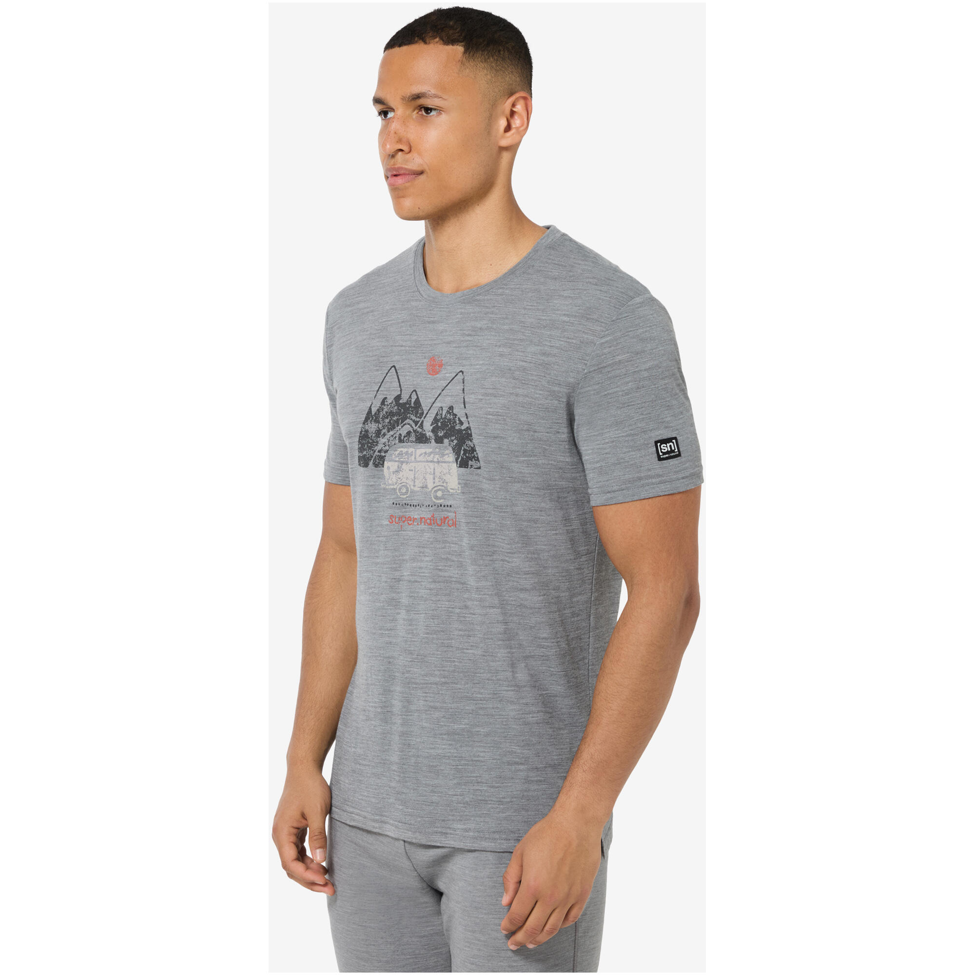 Koszulka SUPER.NATURAL M DOLOMITES CAMPSITES TEE