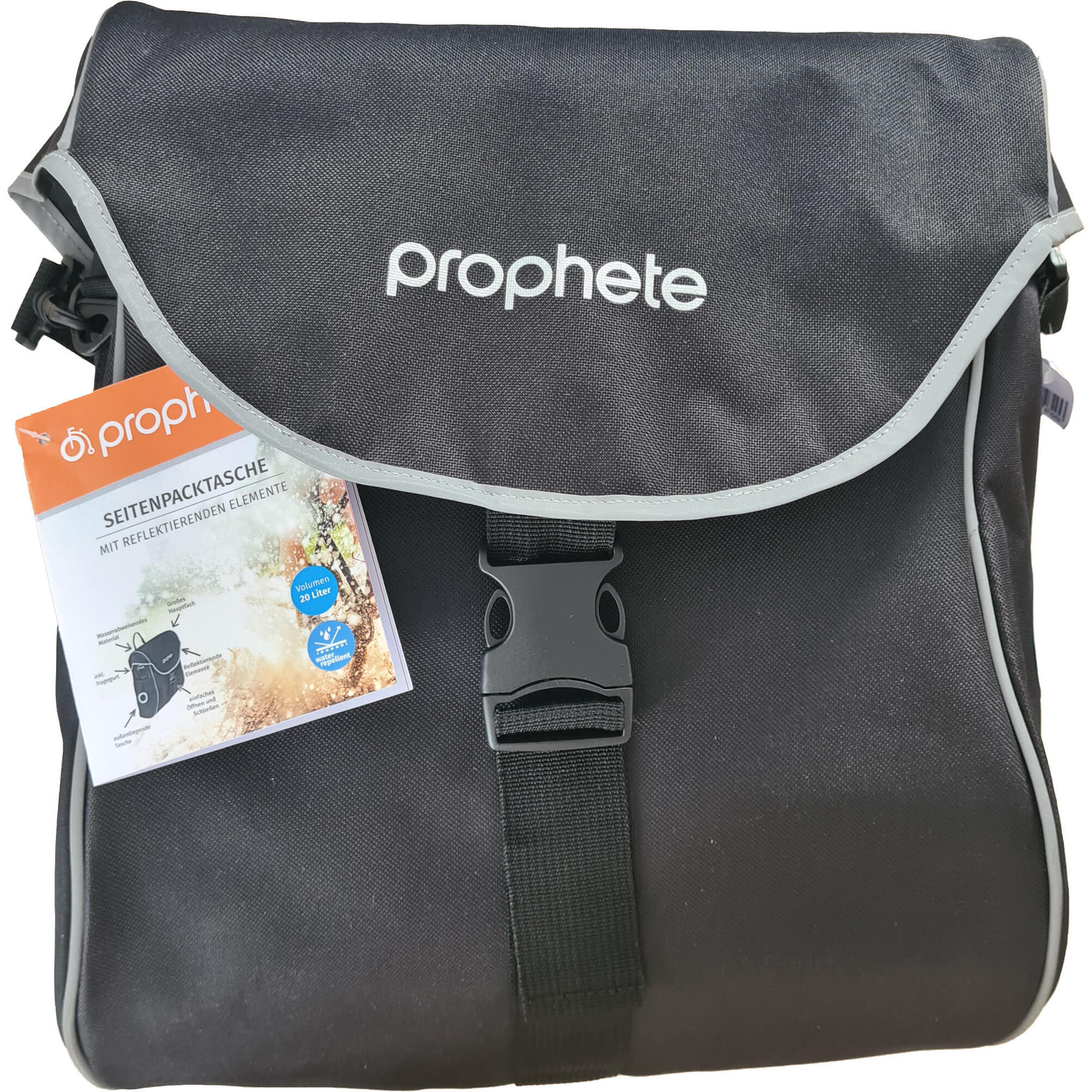 Torba boczna, pojemność 20L, wodoodporna