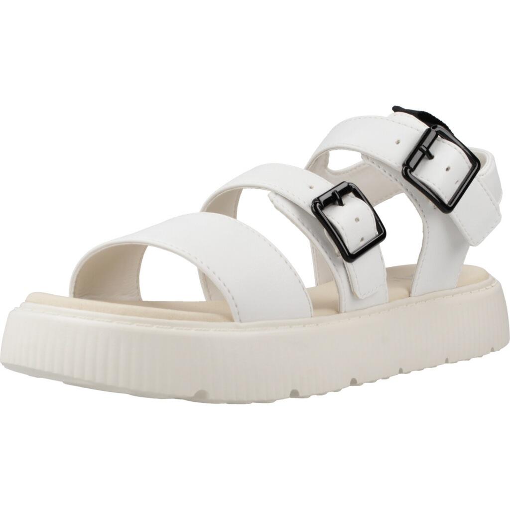 Sandały Geox Model J Sandal Kodette Gir Kolor Biały