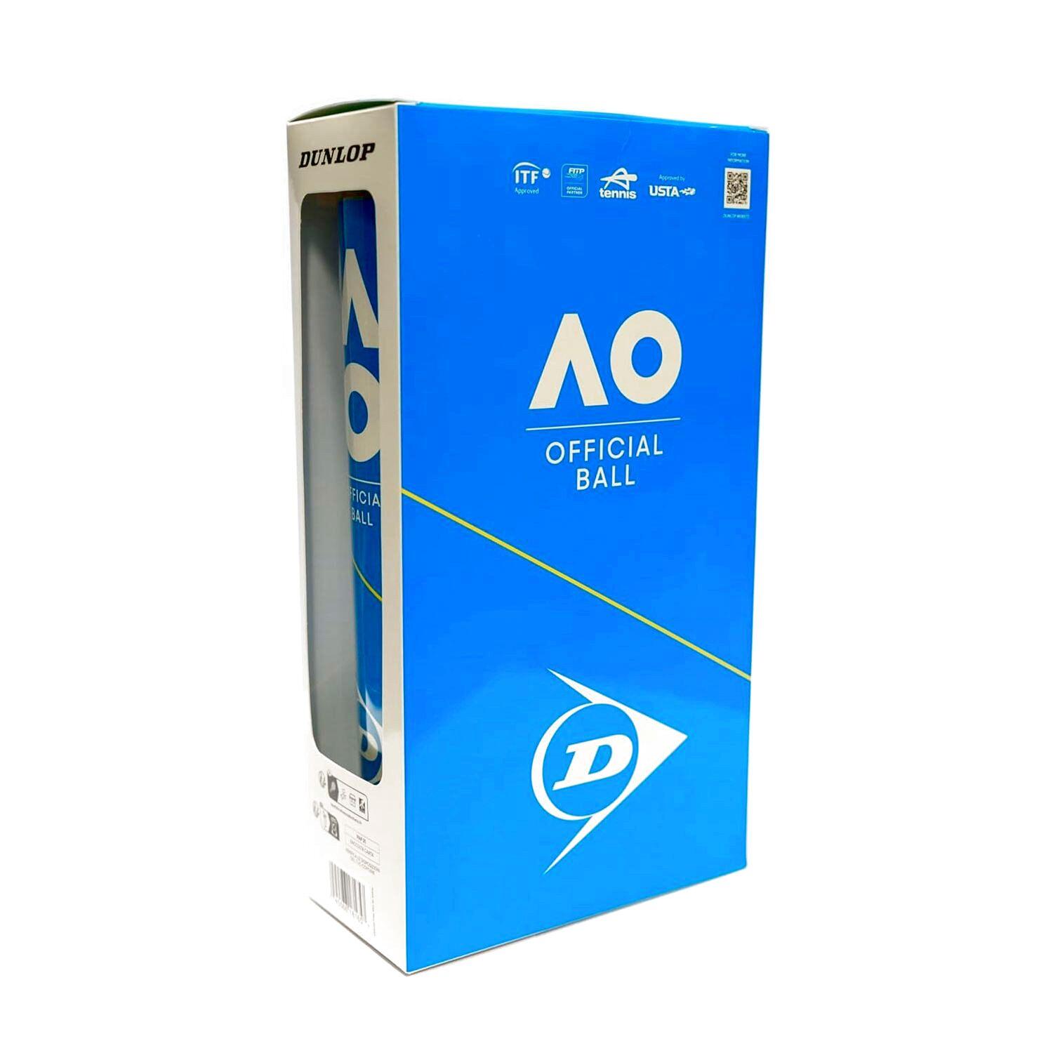 Piłka do tenisa Dunlop Australian Open Bipack 2x4 szt